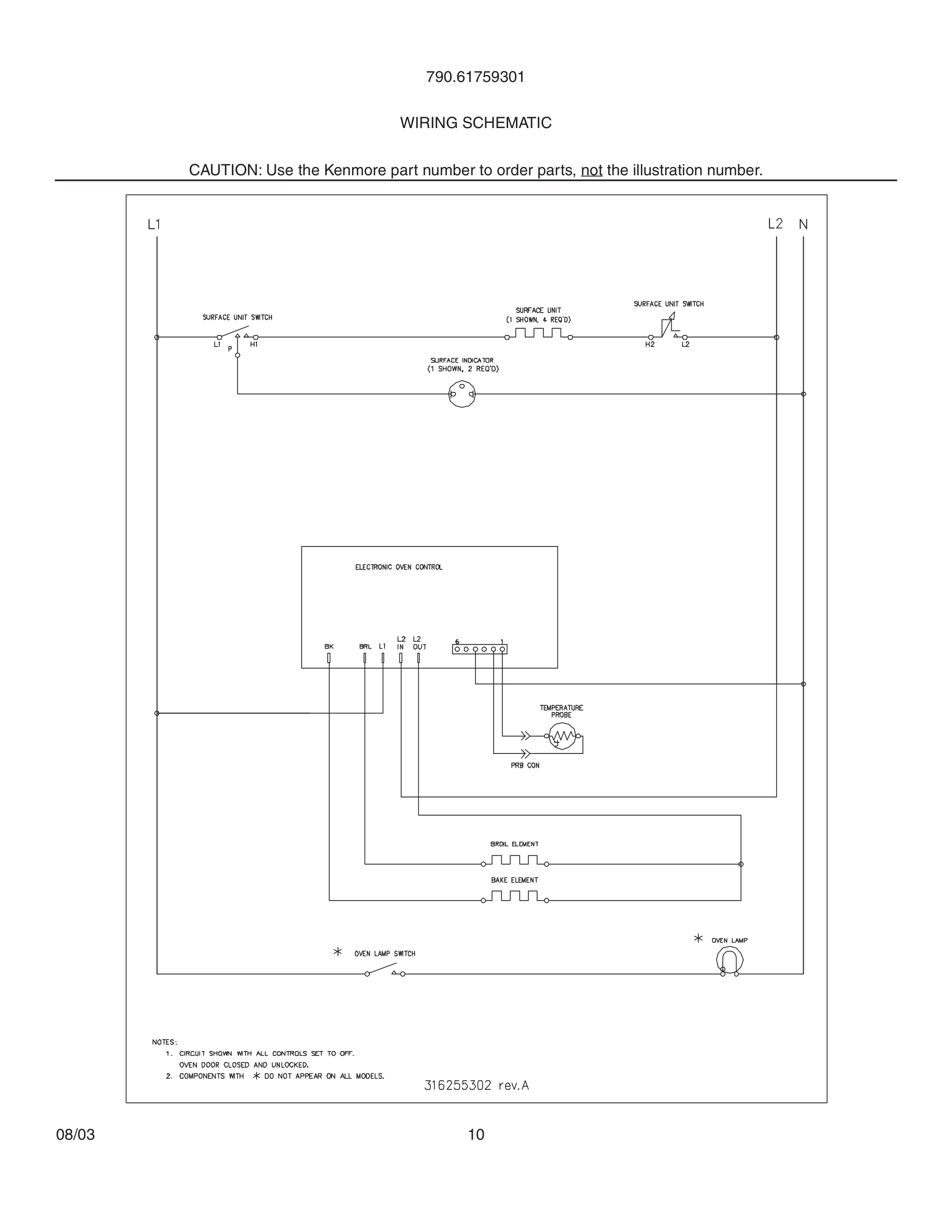 10 - WIRING SCHEMATIC