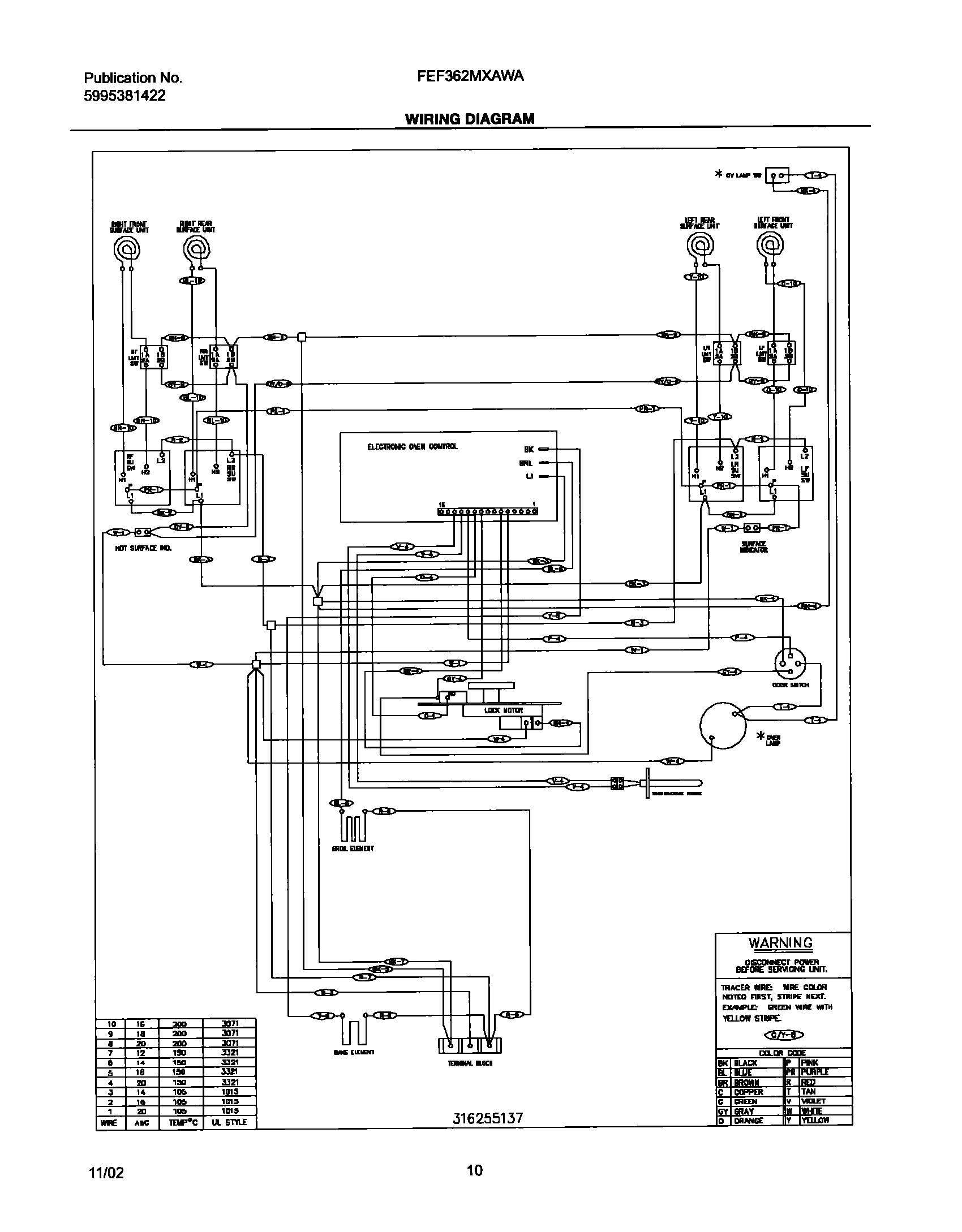 10 - WIRING DIAGRAM