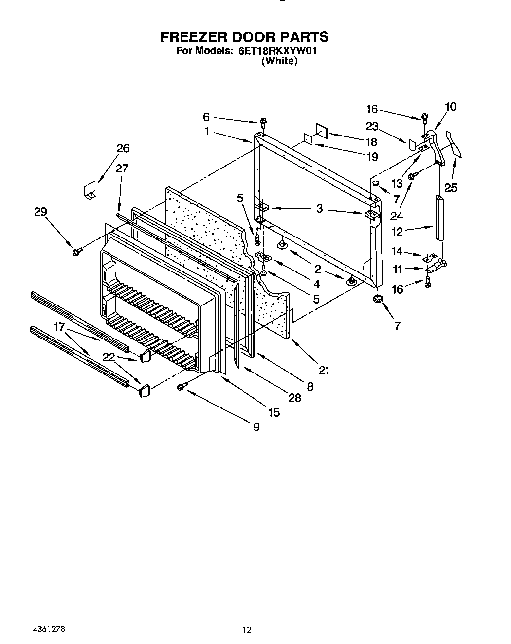 08 - FREEZER DOOR