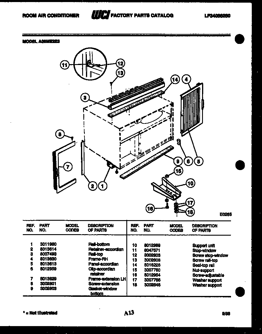 06 - WINDOW MOUNTING PARTS