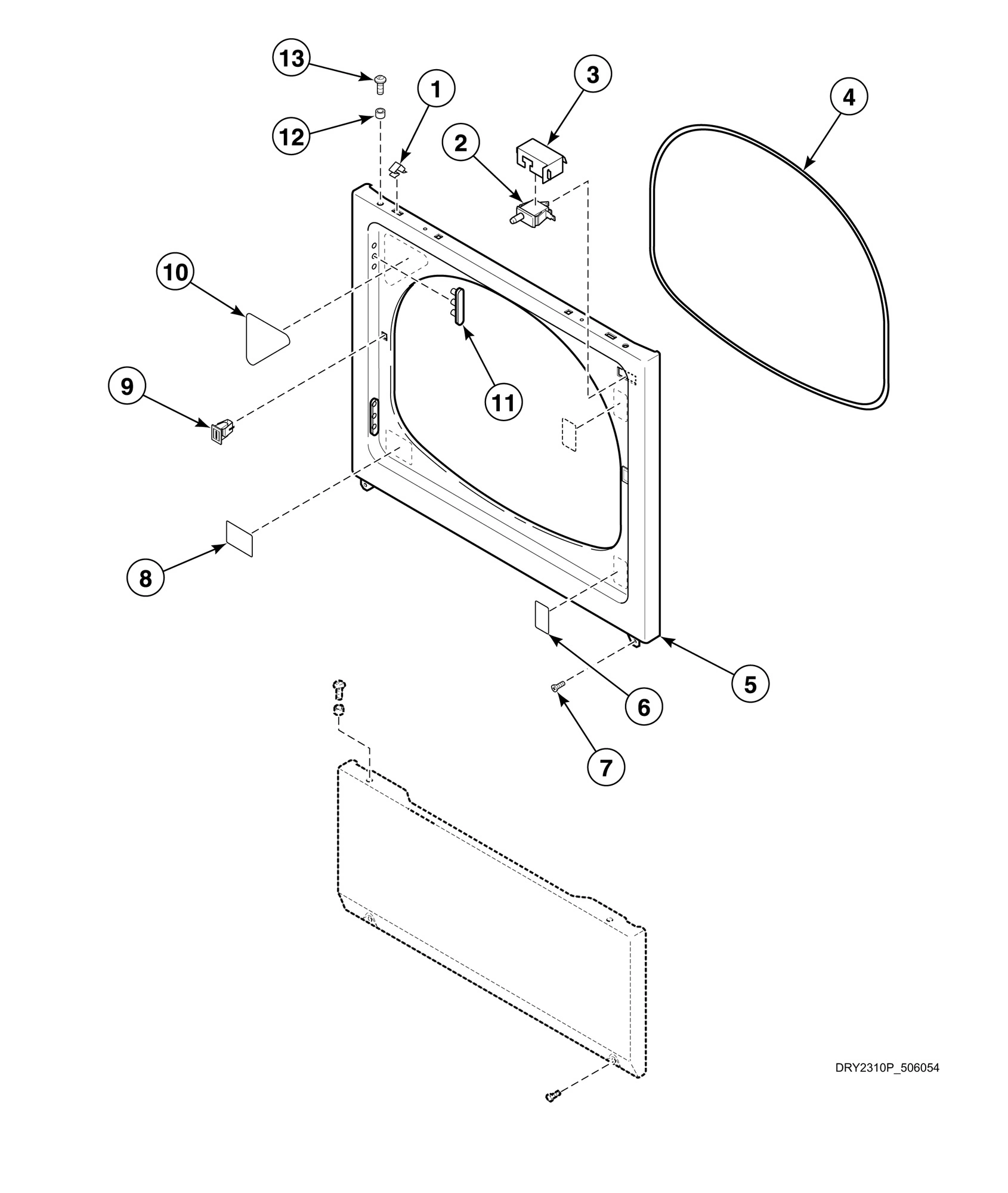 Front Panel and Seal