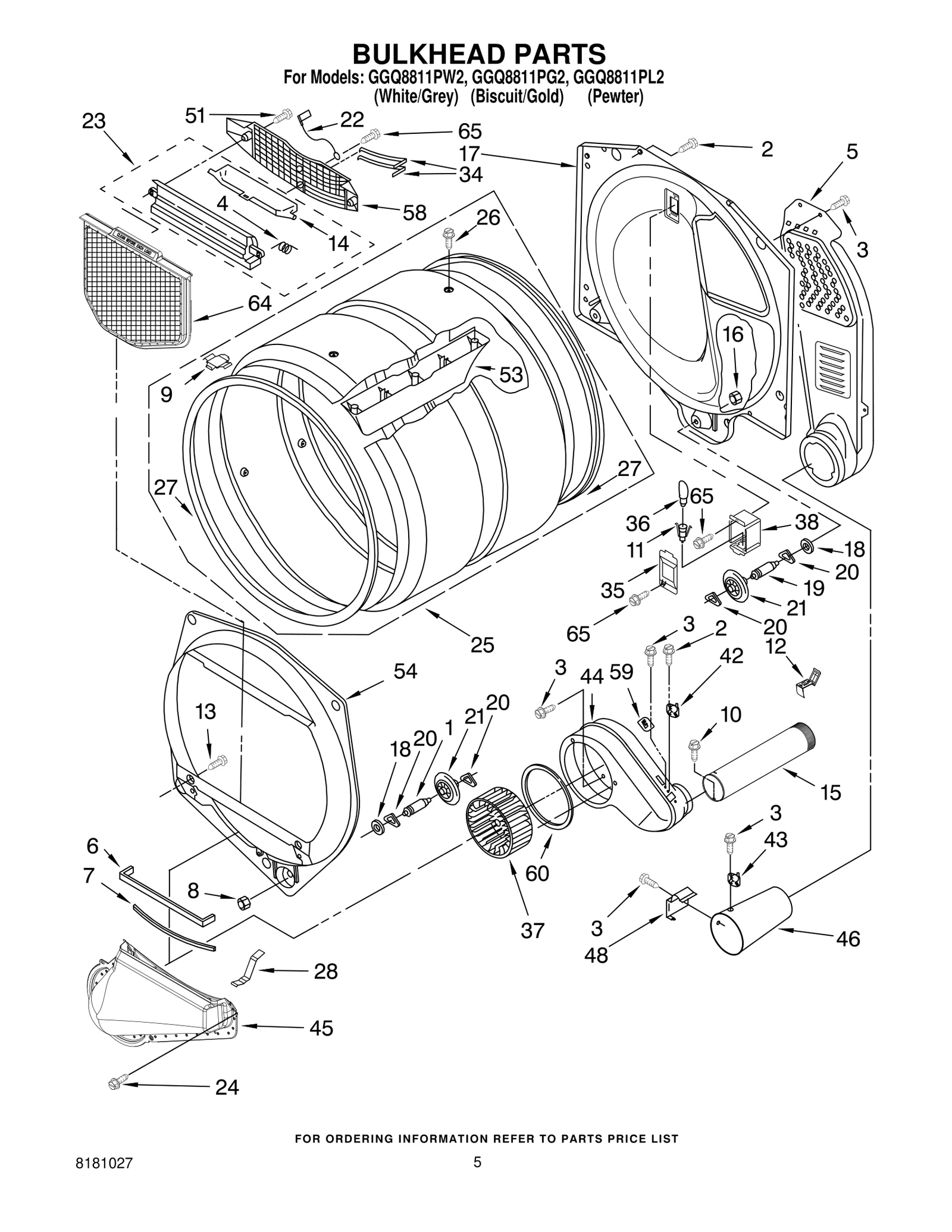 BULKHEAD PARTS