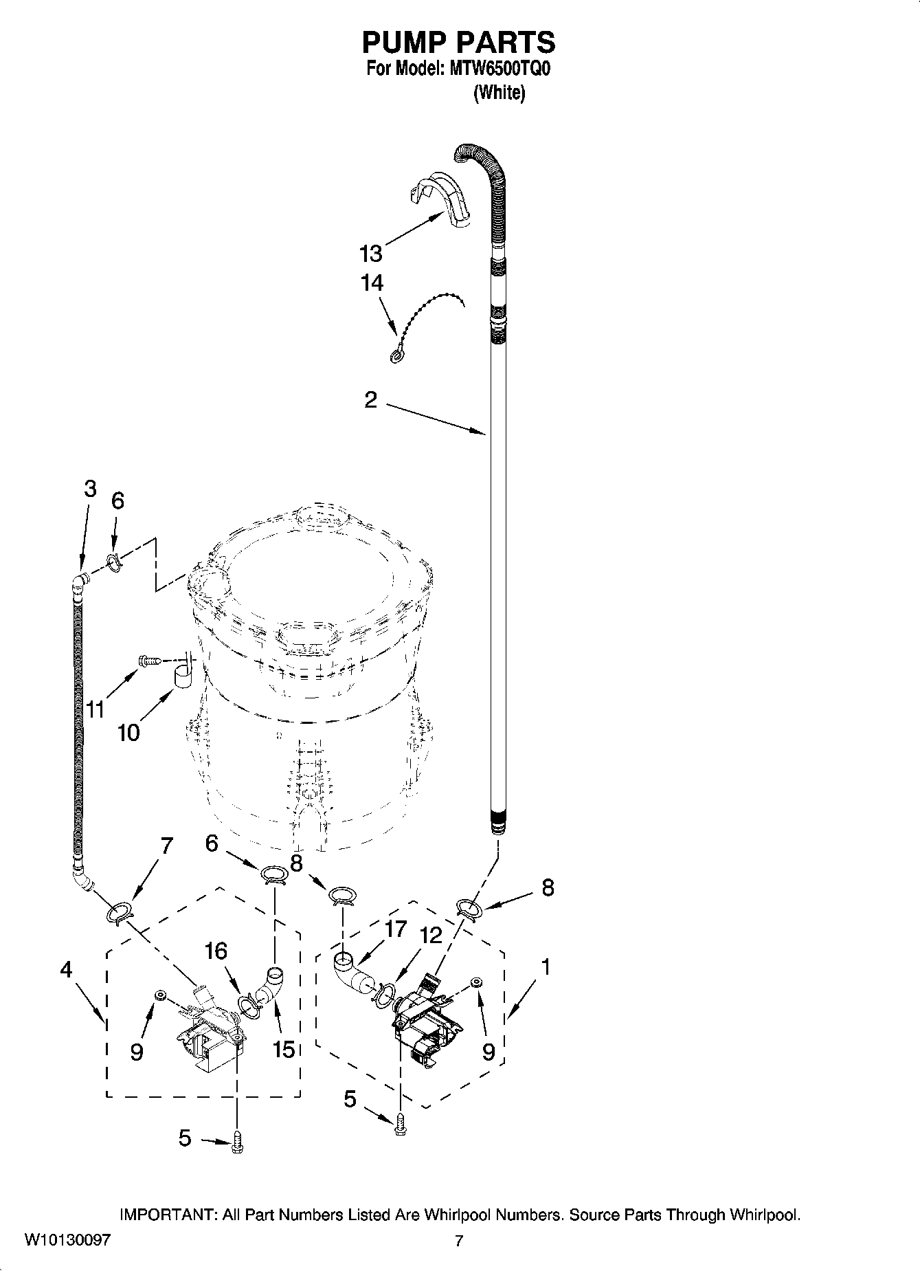 04 - PUMP PARTS, OPTIONAL PARTS (NOT INCLUDED)