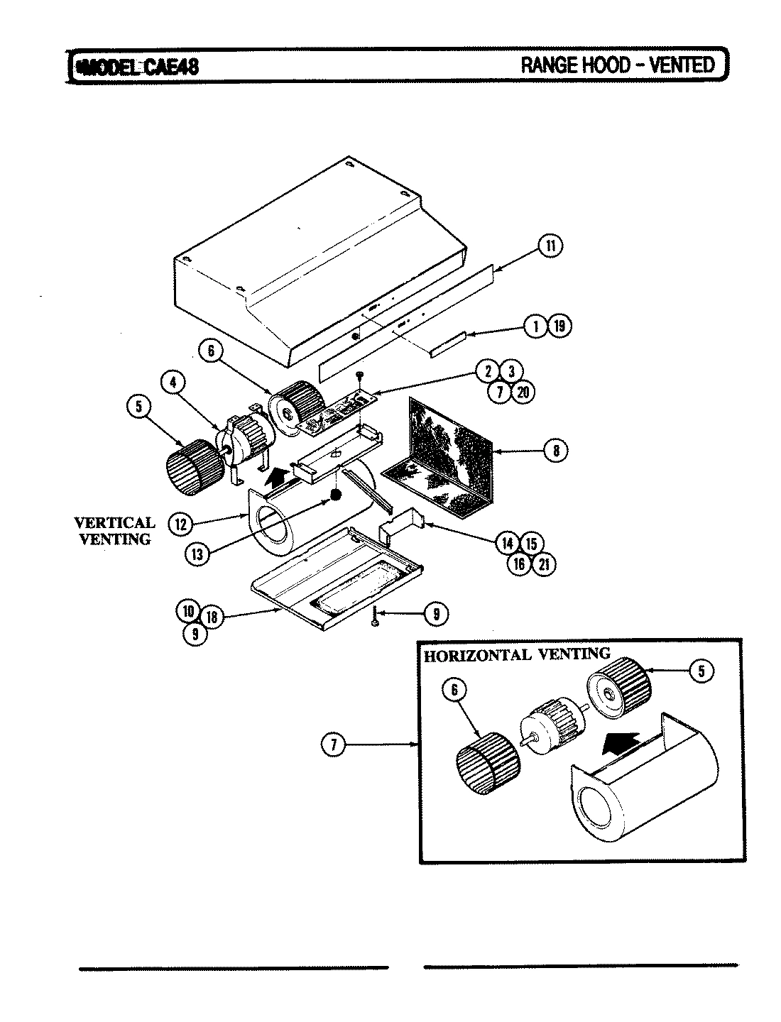 01 - RANGE HOOD-VENTED