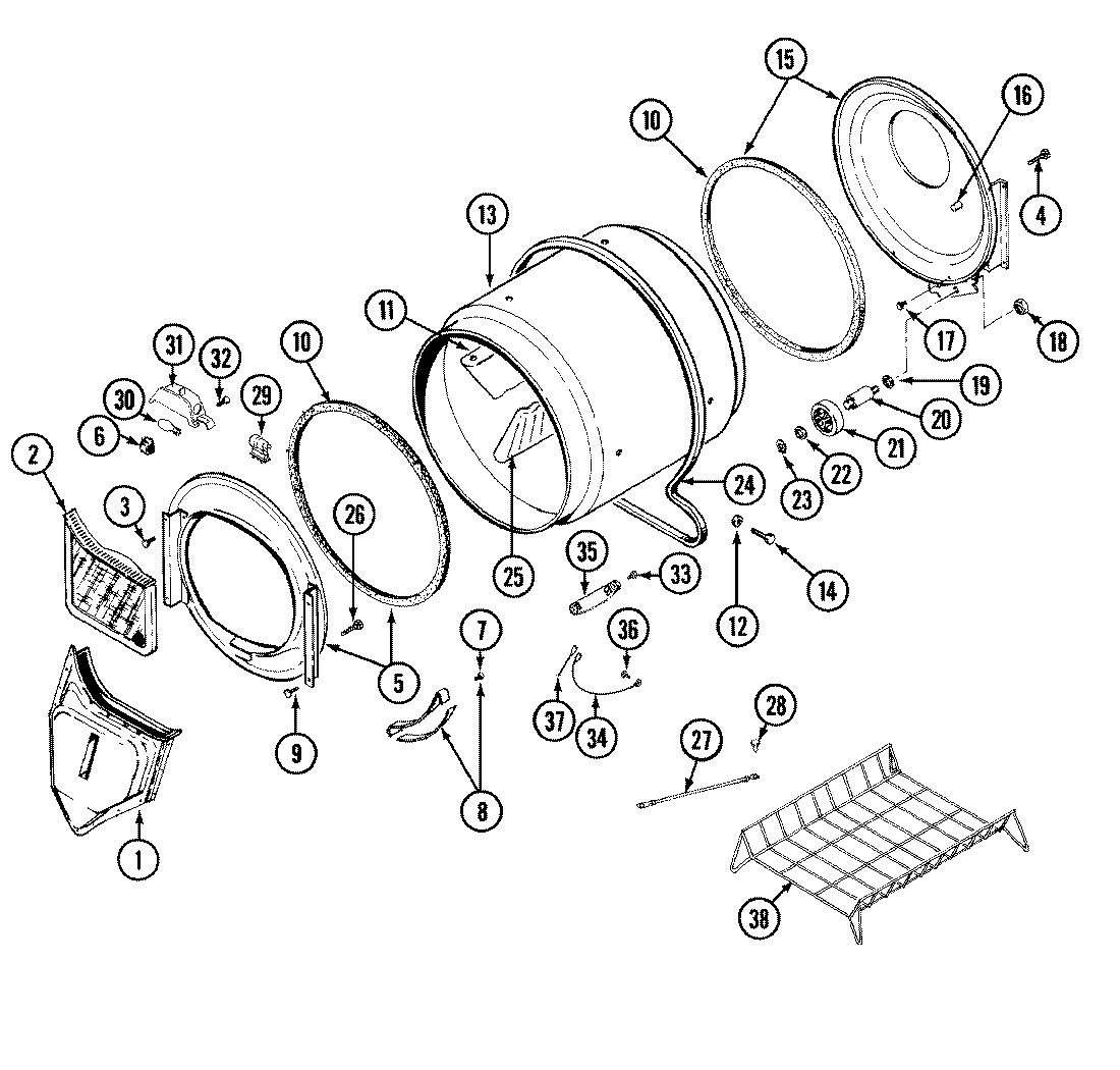 07 - TUMBLER (LDE9824ACM & LDG9824AAM)