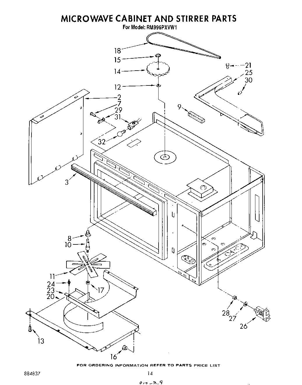 09 - MICROWAVE CABINET AND STIRRER
