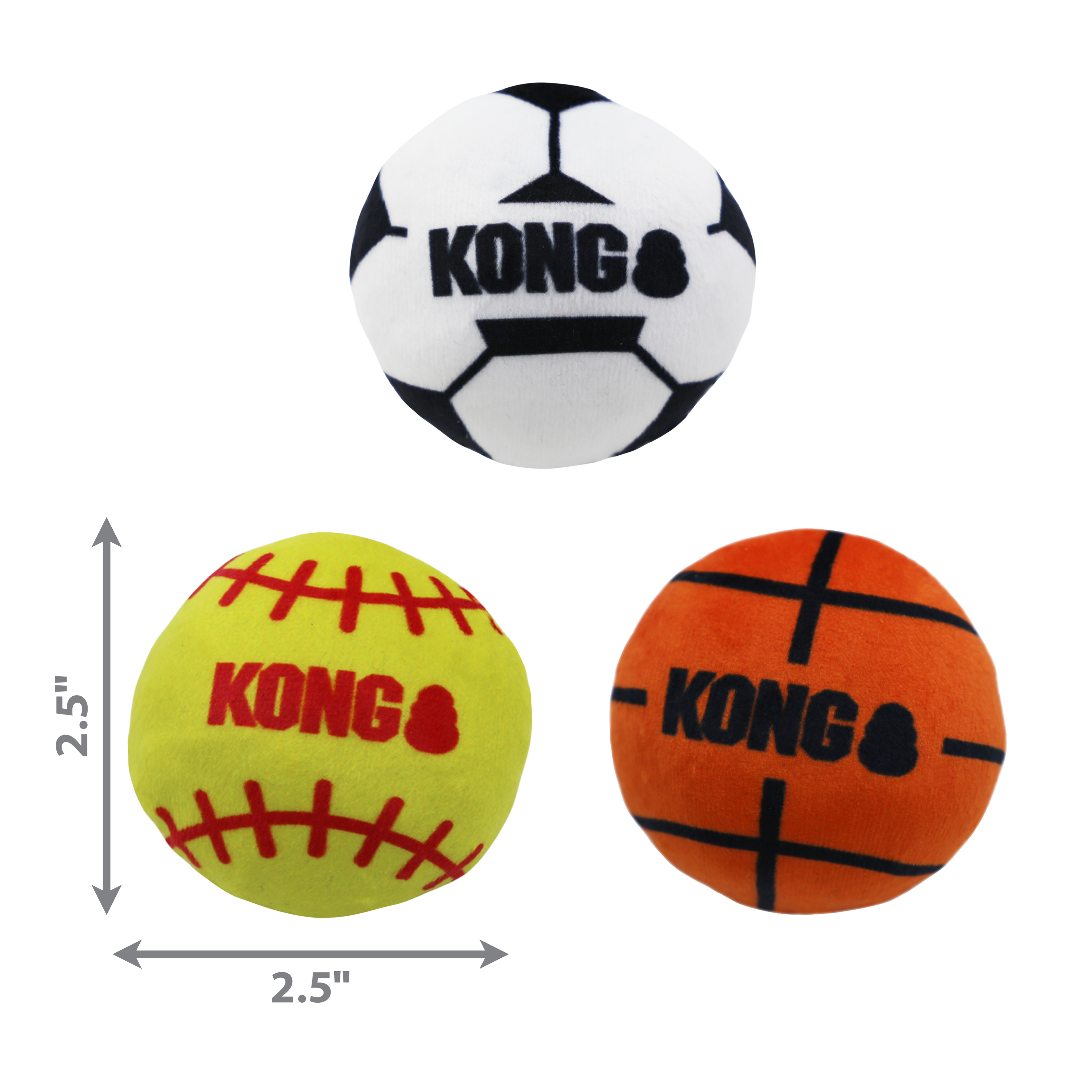 Cat Sport Balls 2-pk dimoffpack product image