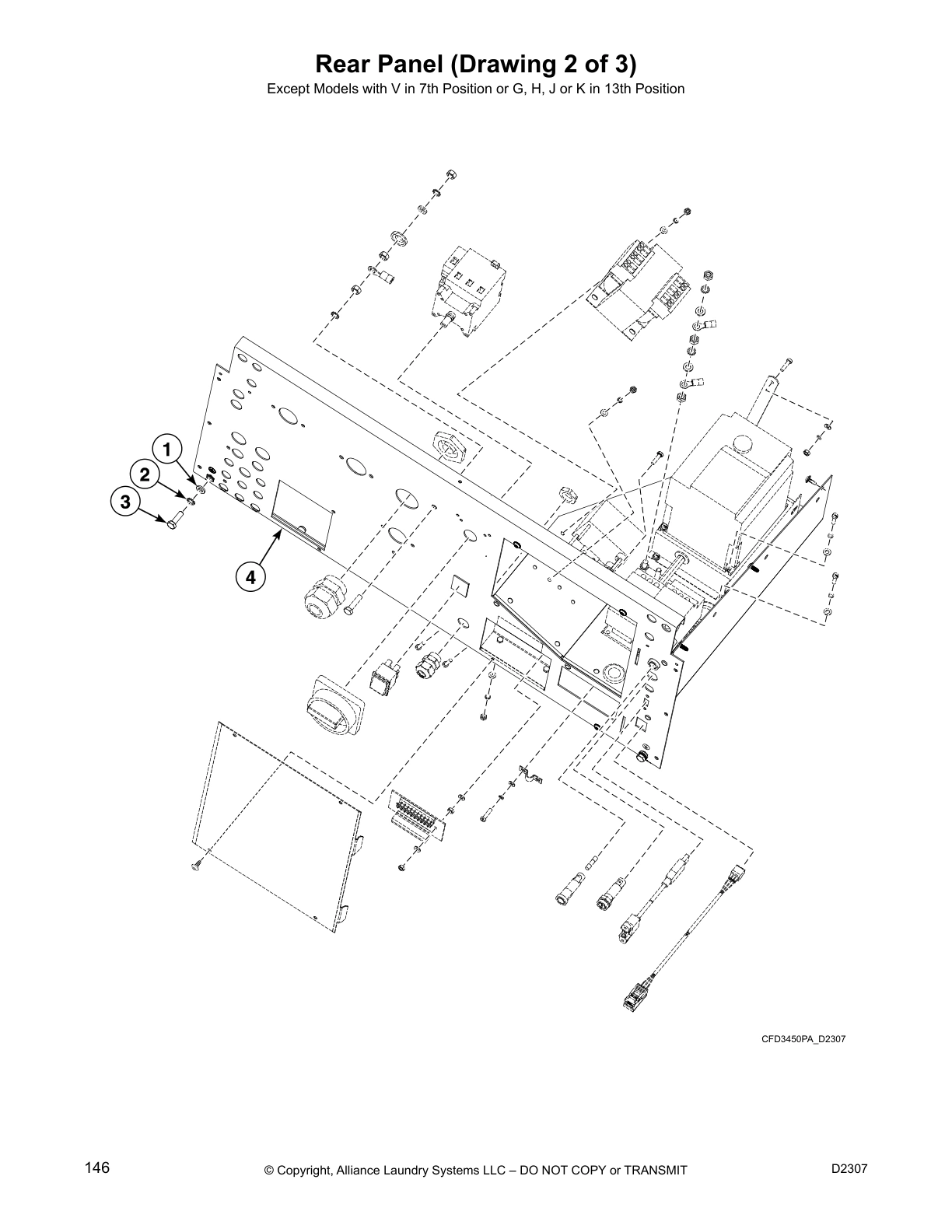 Rear Panel (Drawing 2 of 3)