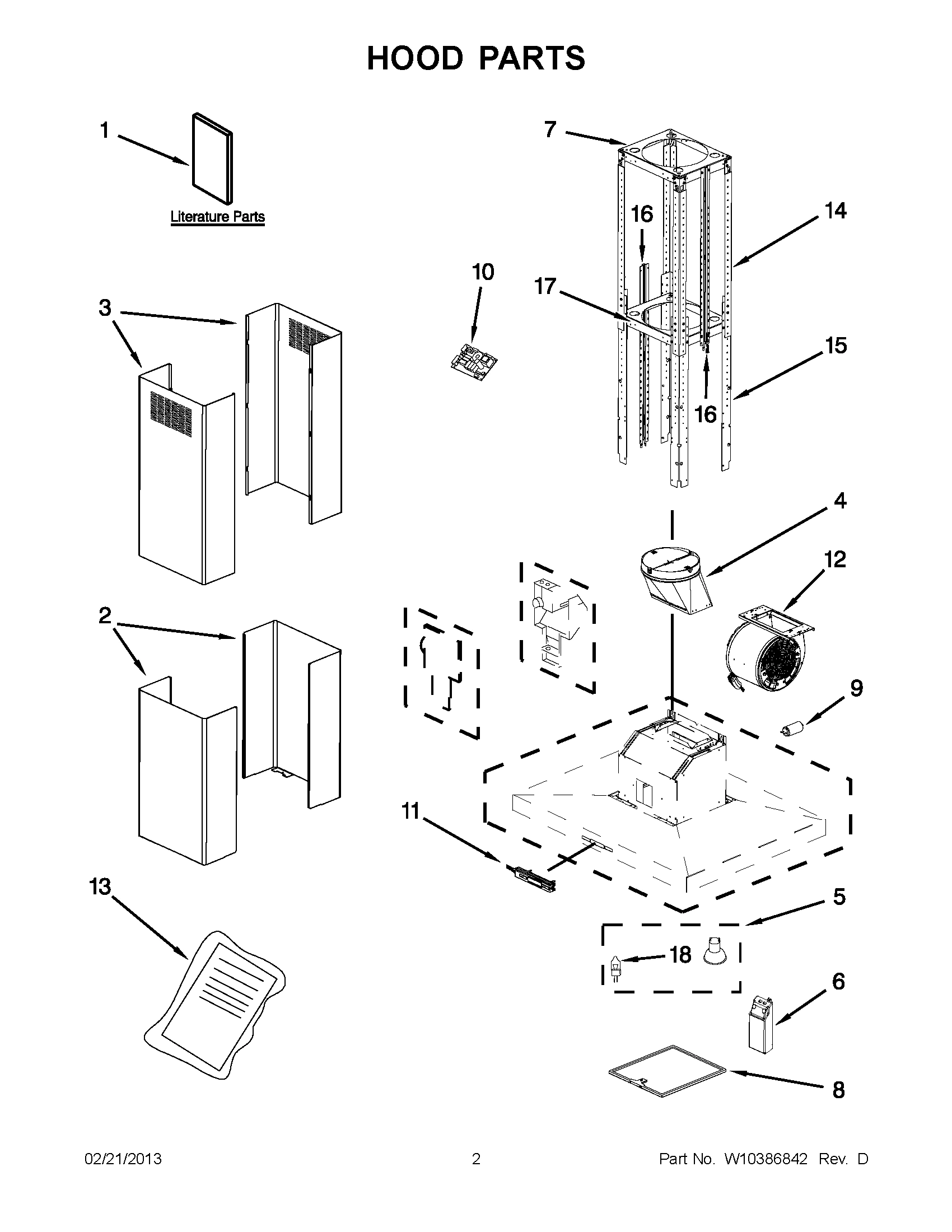 01 - HOOD PARTS