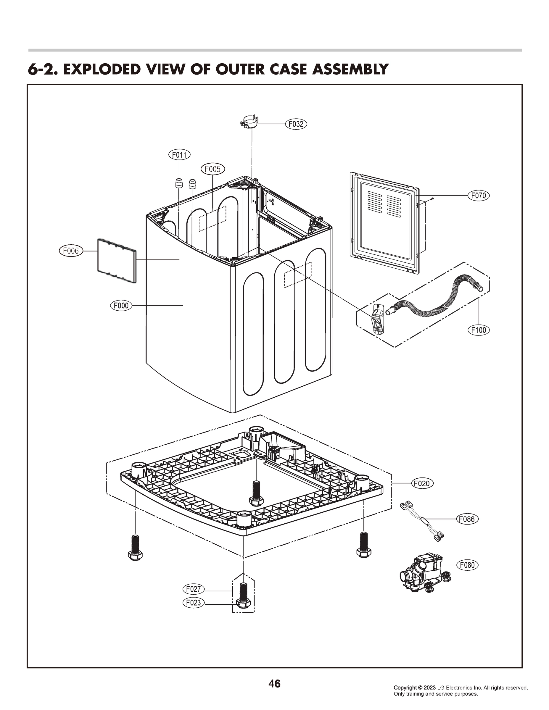 OUTER CASE ASSEMBLY