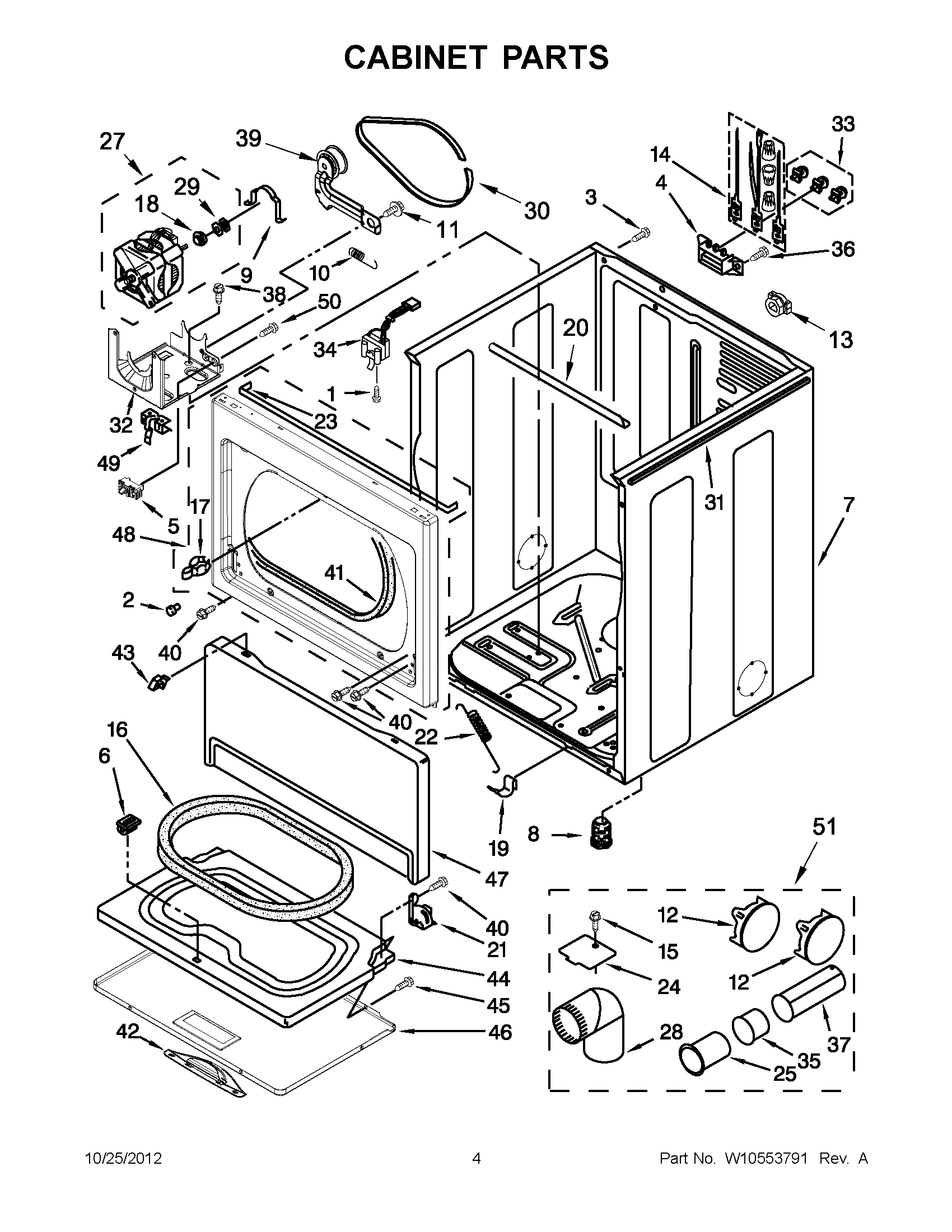 02 - CABINET PARTS
