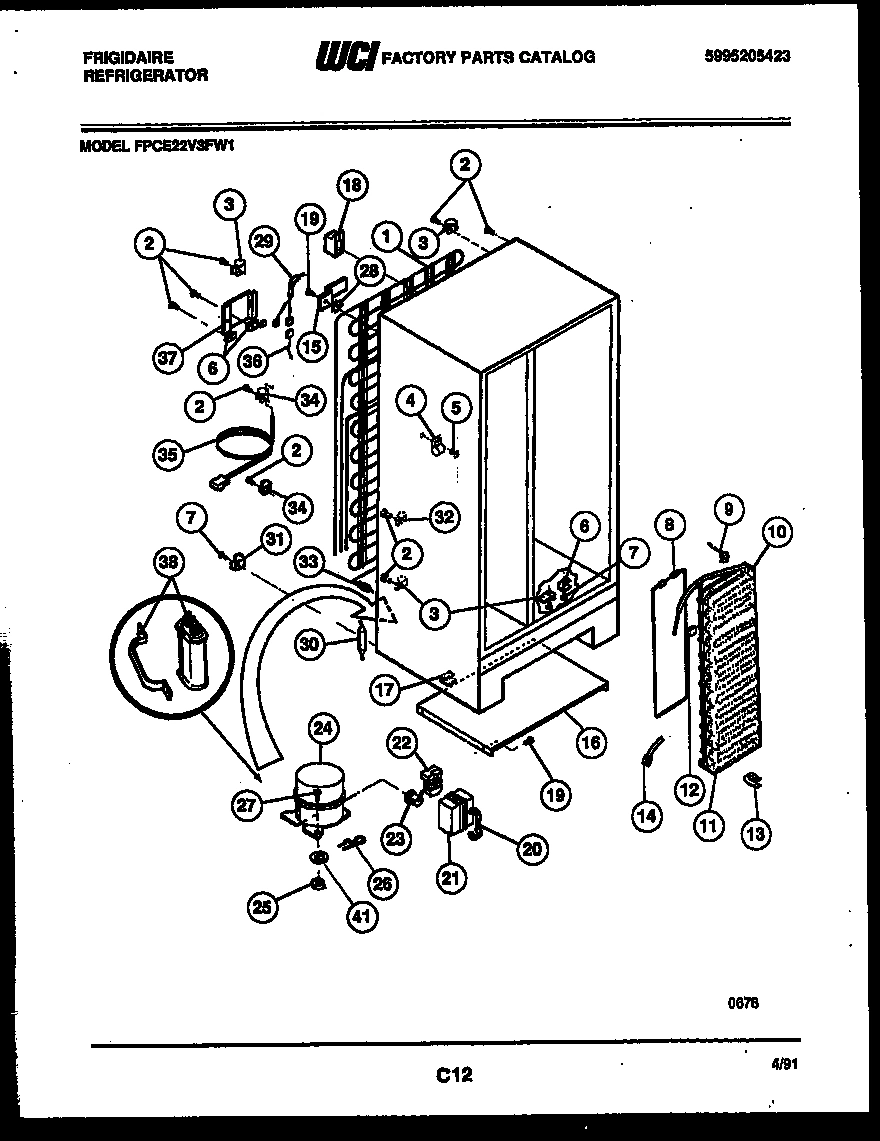 07 - SYSTEM AND AUTOMATIC DEFROST PARTS