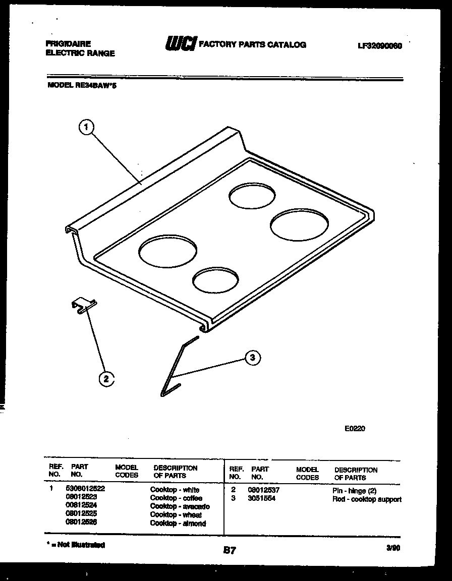 03 - COOKTOP PARTS
