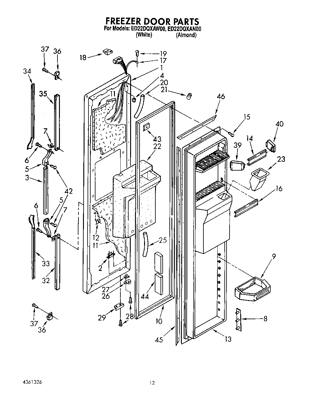 09 - FREEZER DOOR