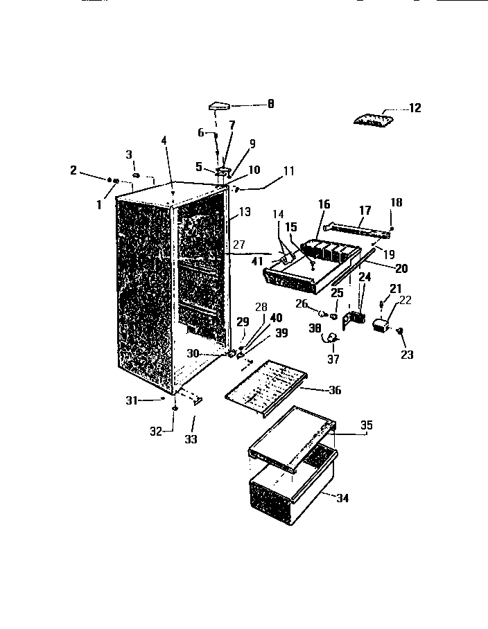 03 - CABINET, SHELVES, DIVIDER
