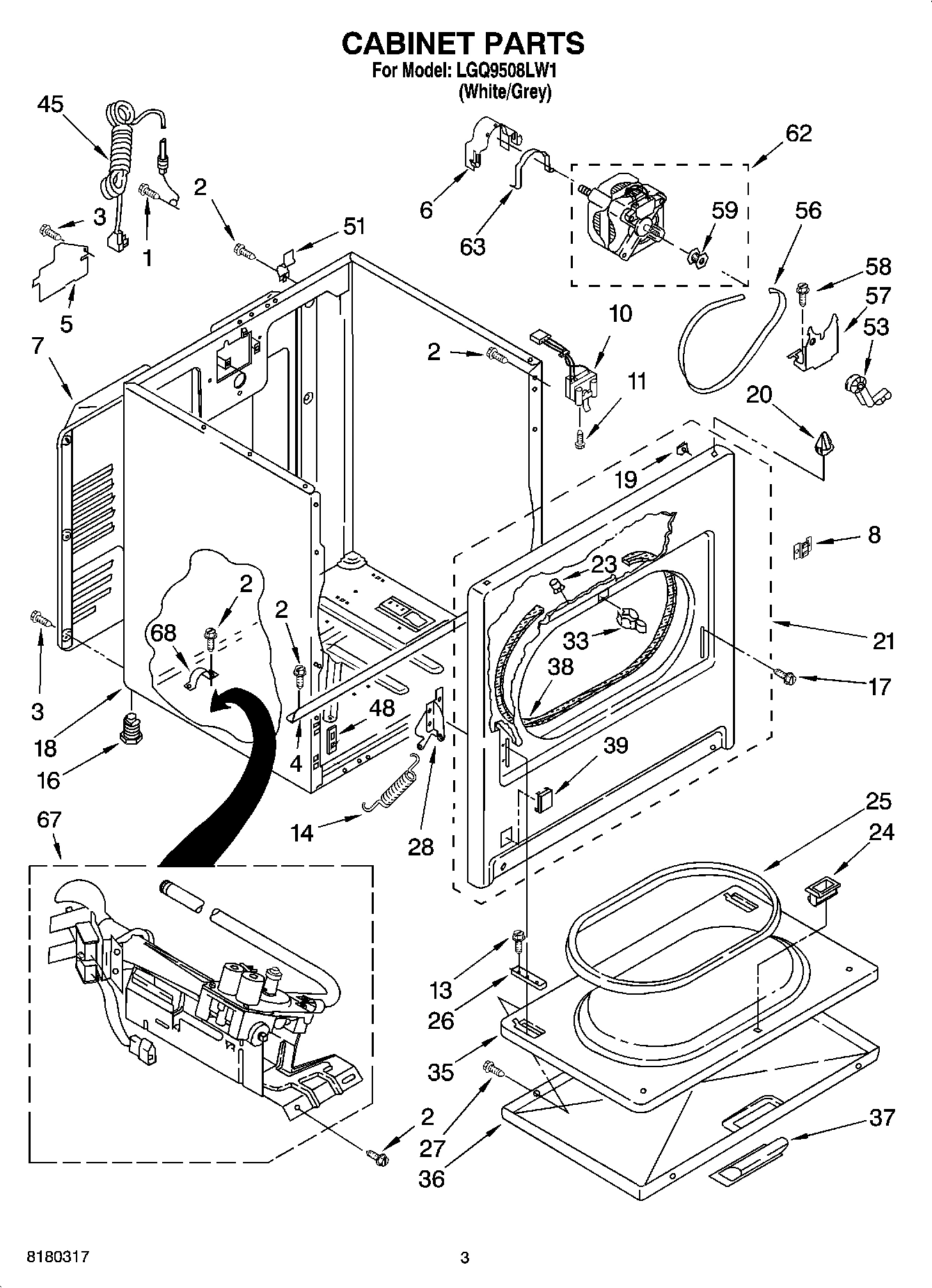 02 - CABINET PARTS