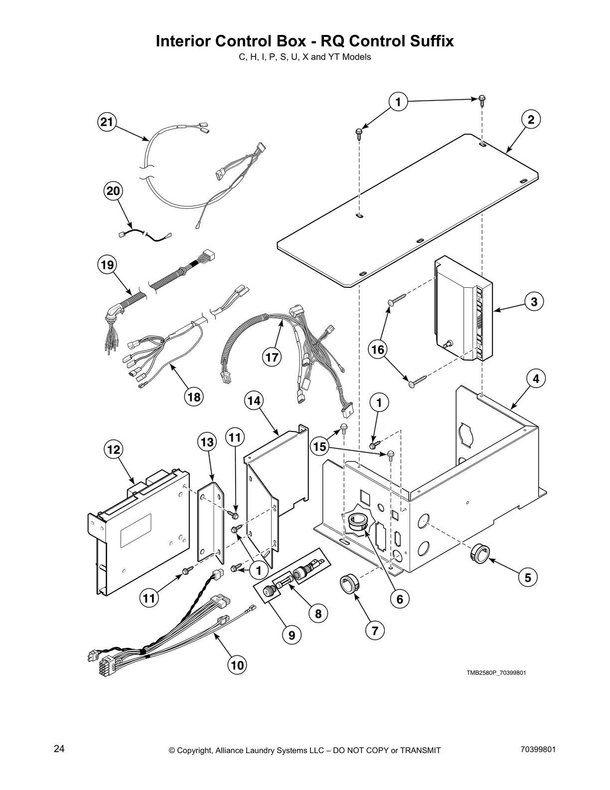 Interior Control Box - RQ Control Suffix