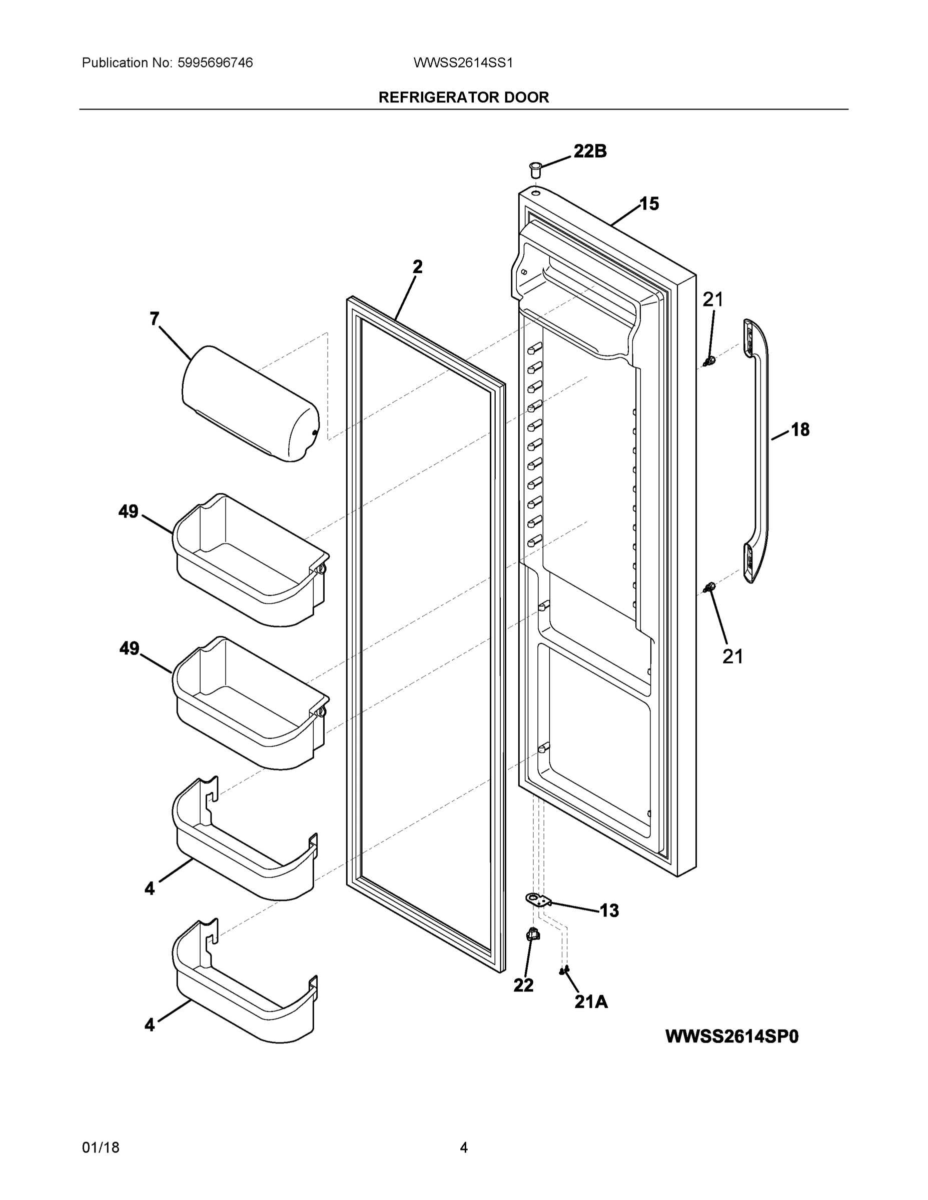 03 - REFRIGERATOR DOOR