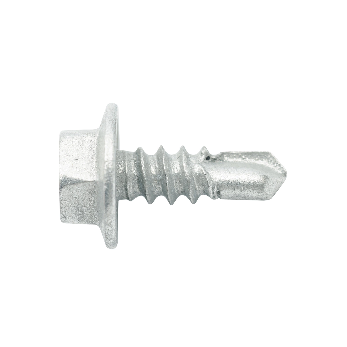 ZENITH® 8G x 12mm Class 3 Galvanised, Self Drilling, External Hex Drive, Metal Screws – External Use – 100 Pack