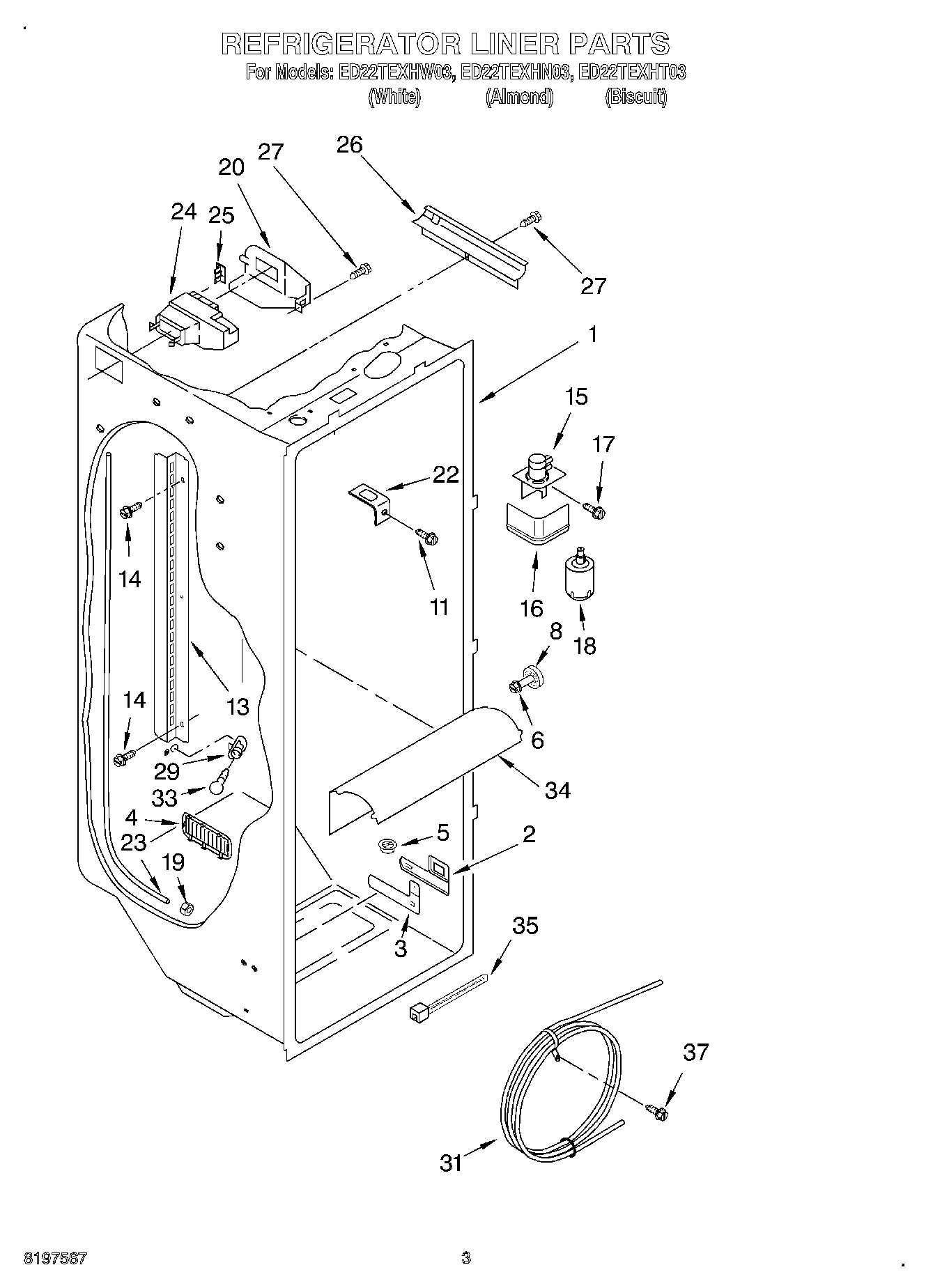 02 - REFRIGERATOR LINER