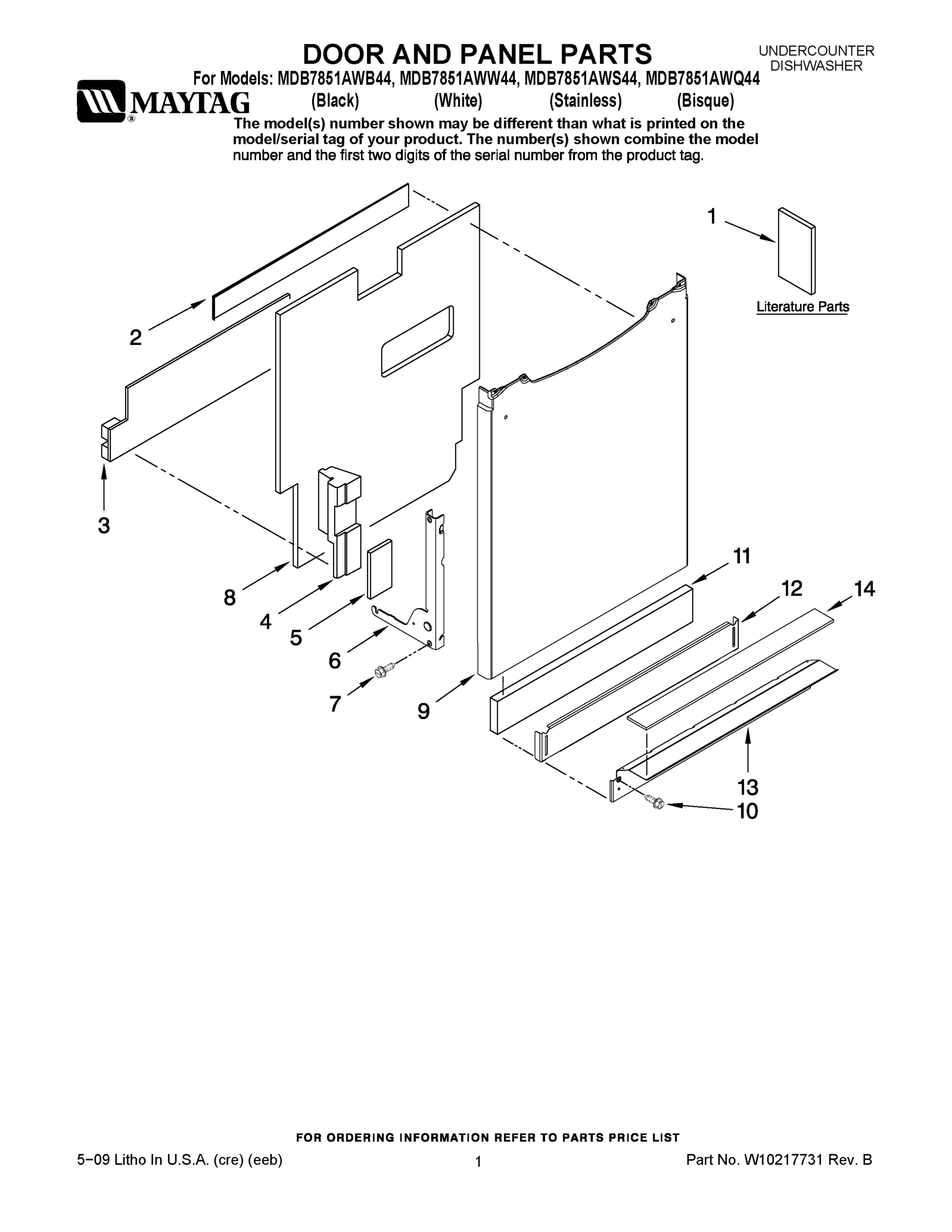 01 - DOOR AND PANEL PARTS