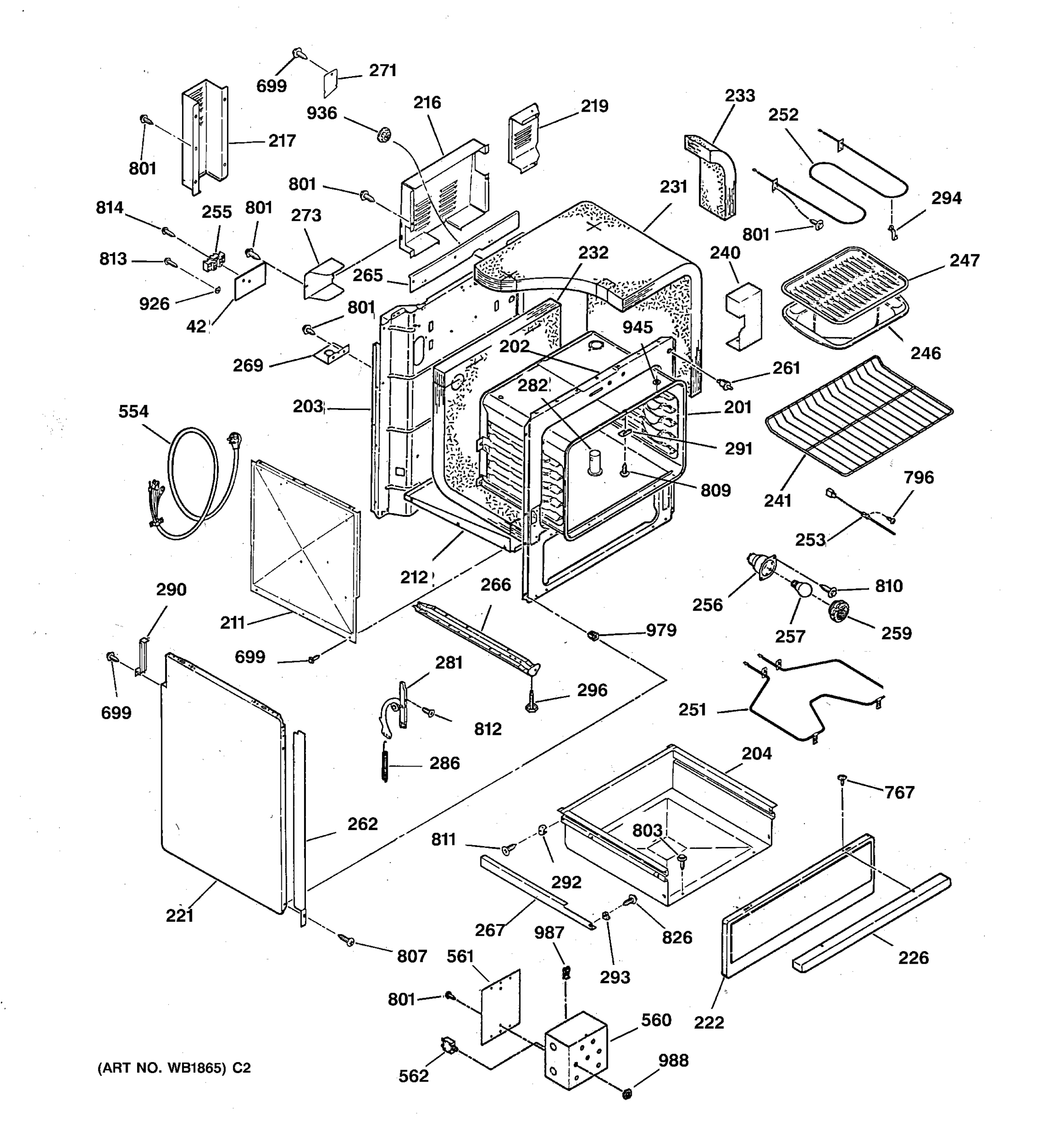 BODY & DRAWER PARTS