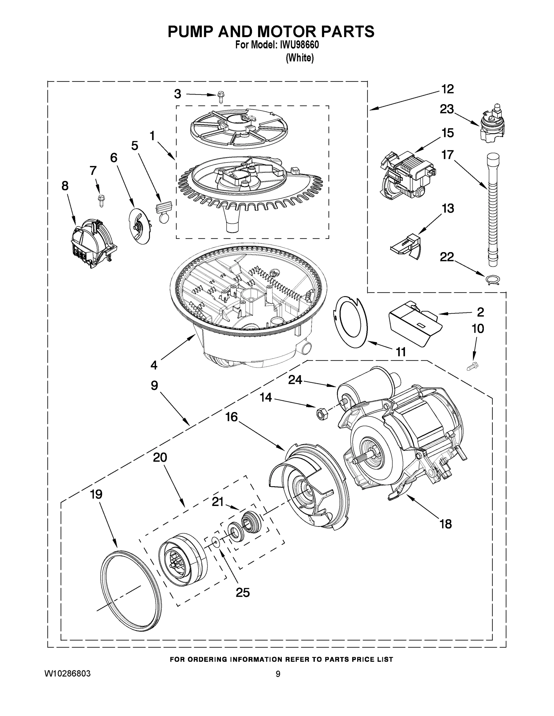08 - PUMP AND MOTOR PARTS