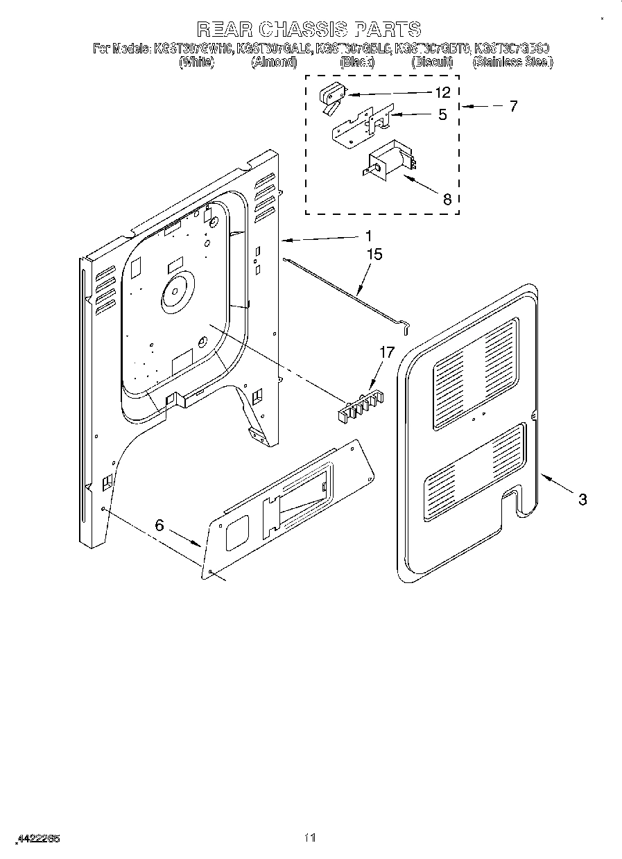 08 - REAR CHASSIS, LIT/OPTIONAL