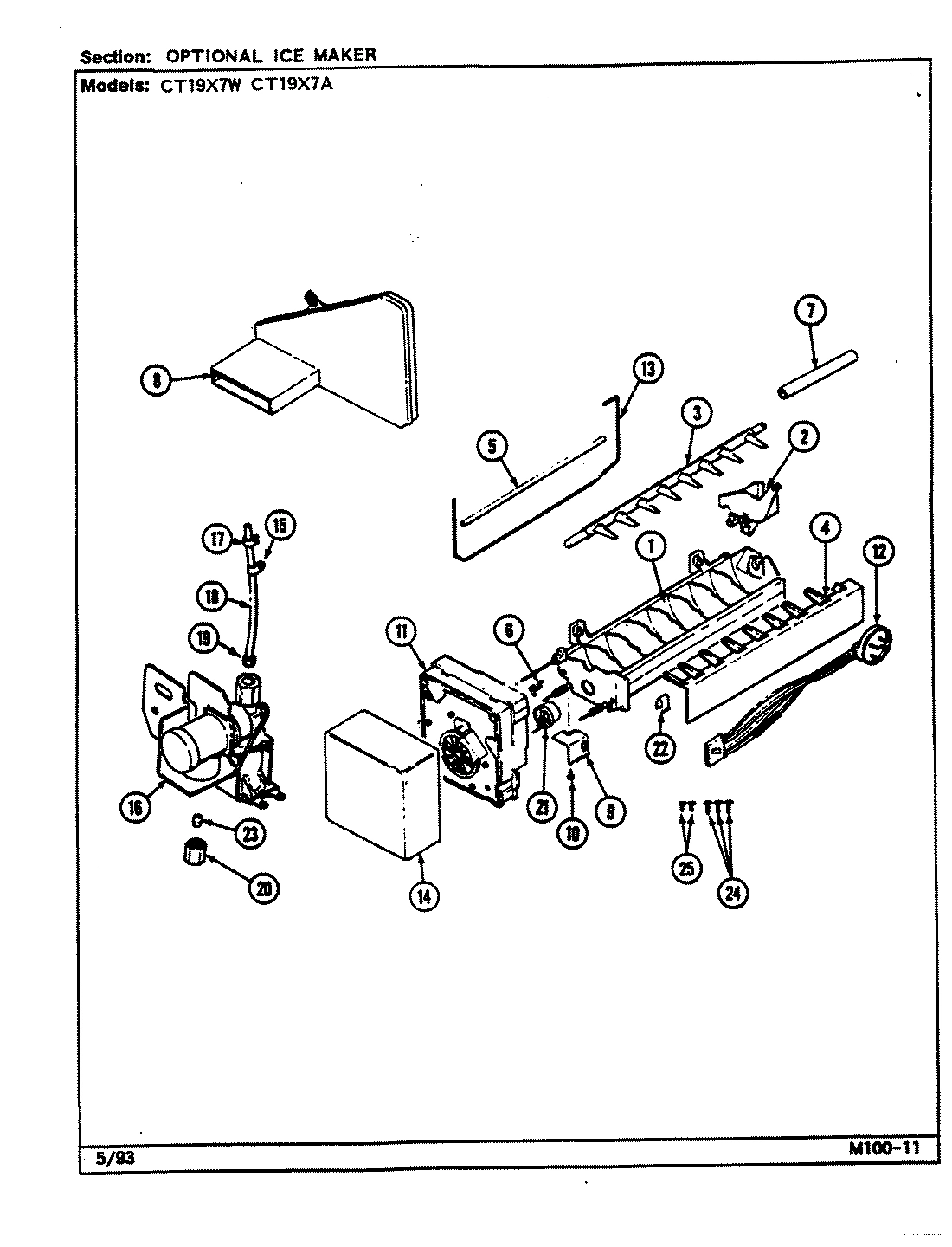 03 - OPTIONAL ICE MAKER