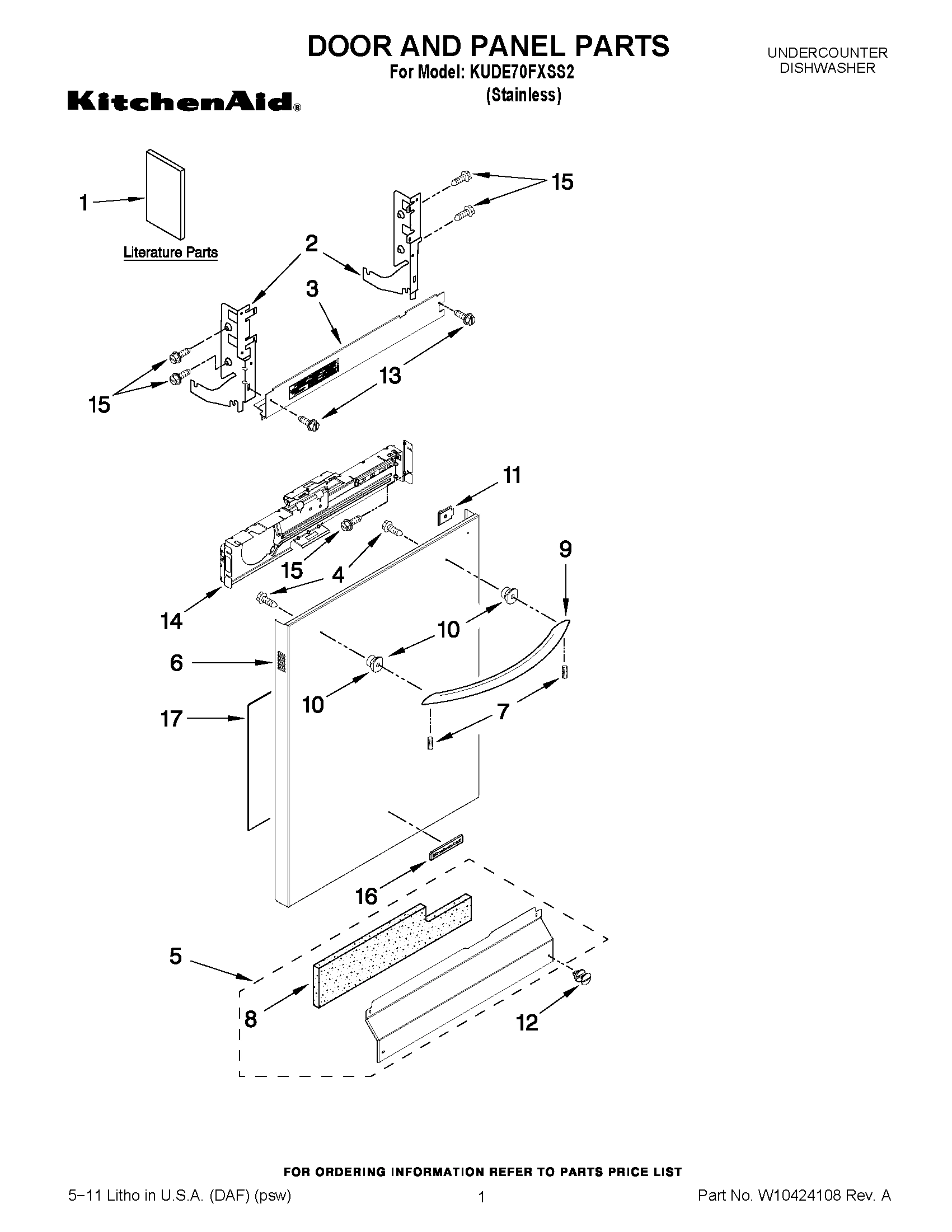 01 - DOOR AND PANEL PARTS