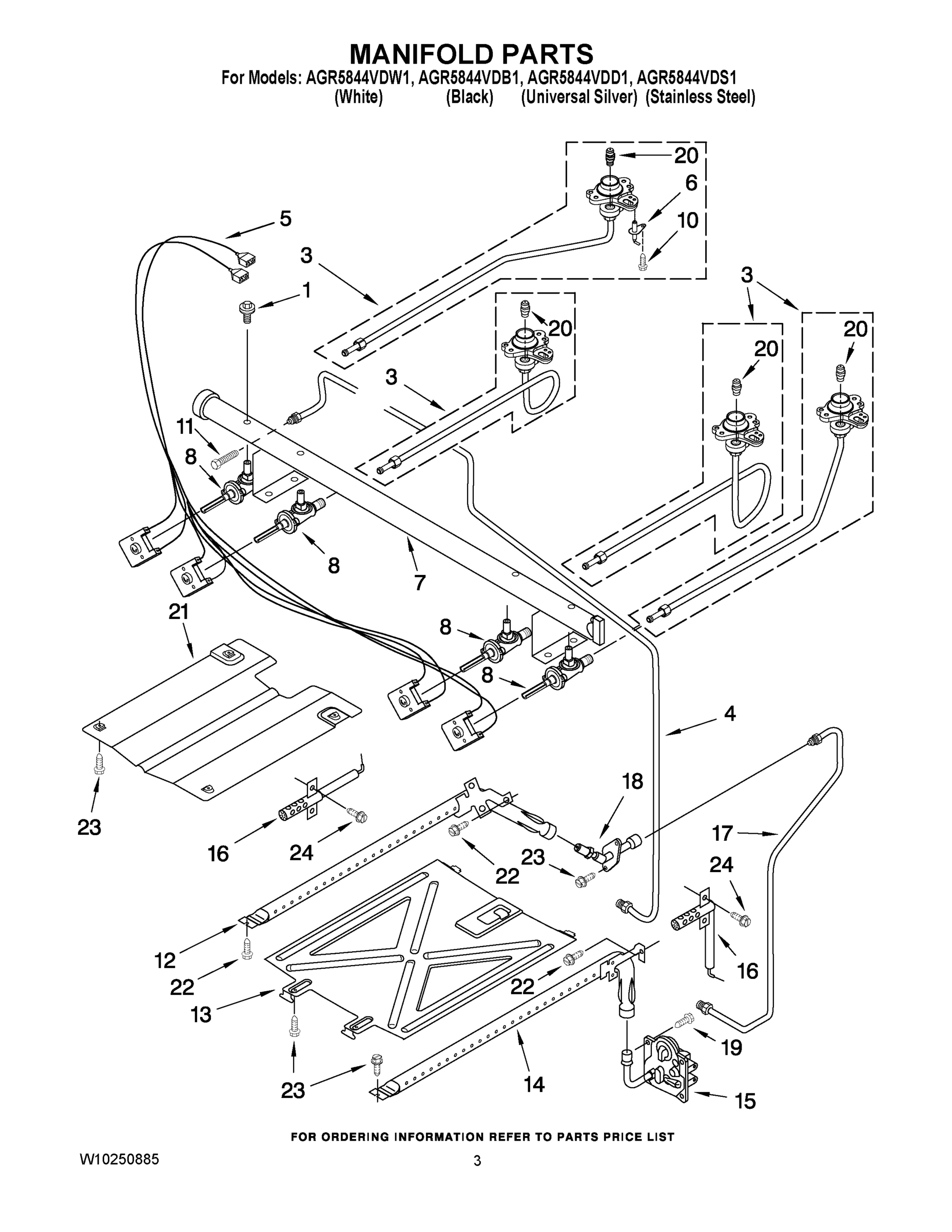 03 - MANIFOLD PARTS