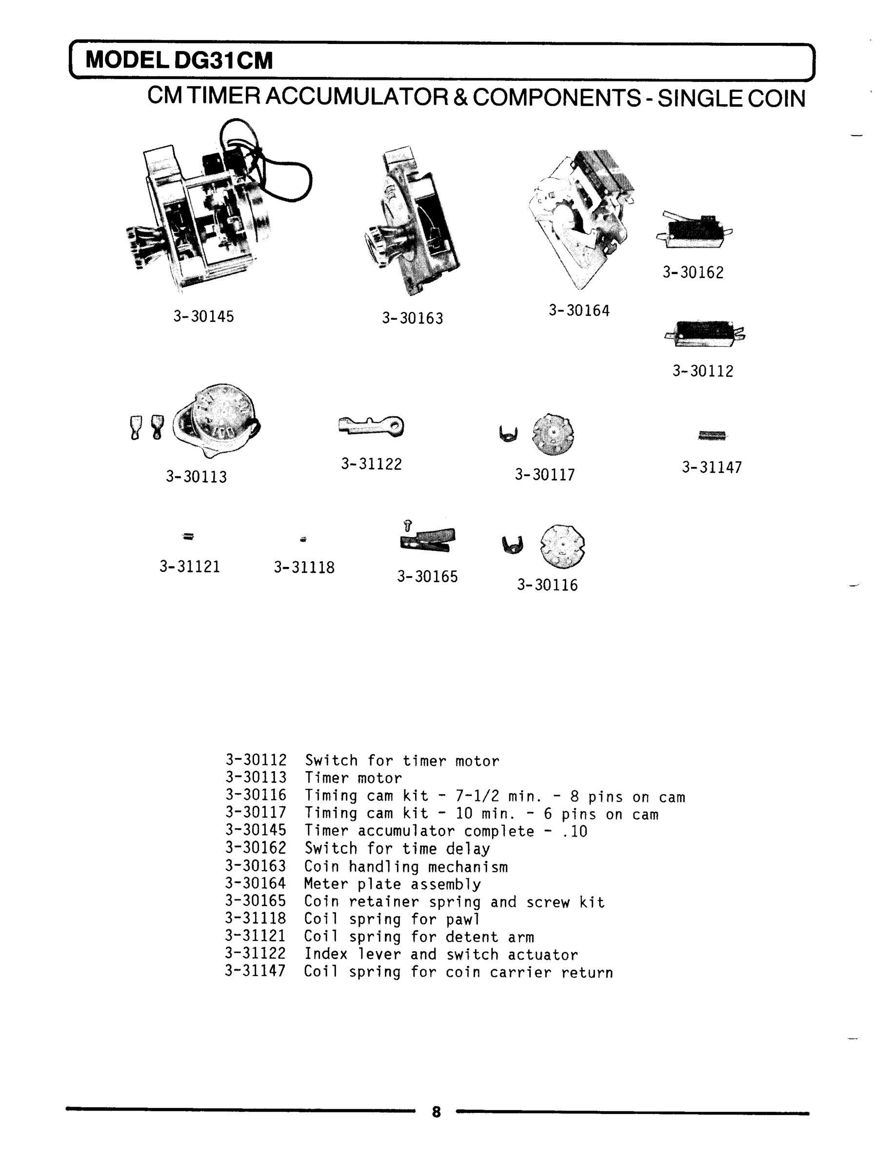 04 - ACCUMULATOR & COMPONENTS-SINGLE COIN