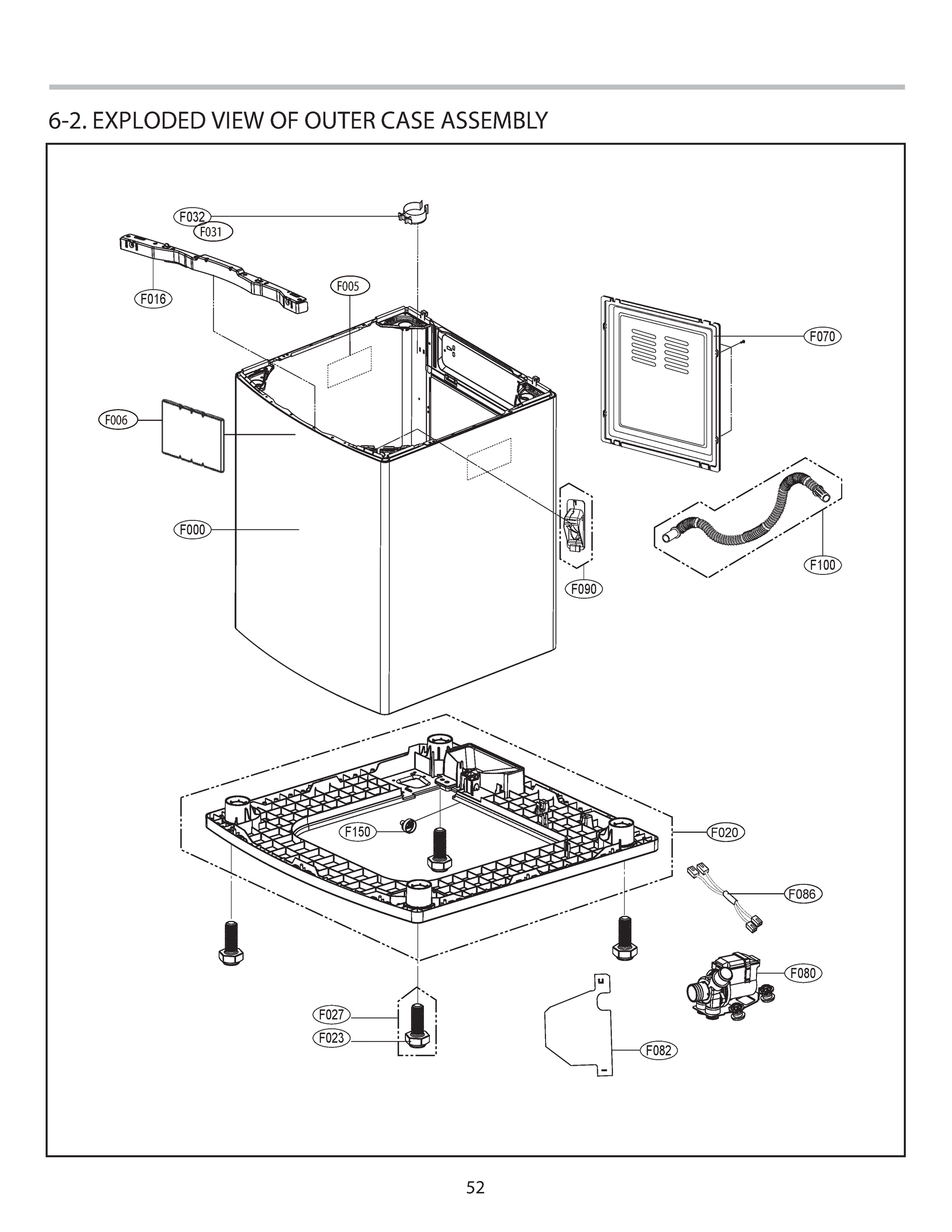 OUTER CASE ASSEMBLY