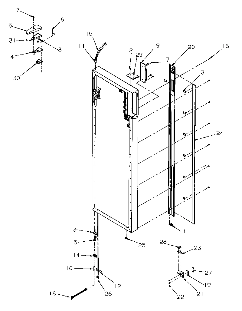 04 - DOOR HINGE AND TRIM (REF)