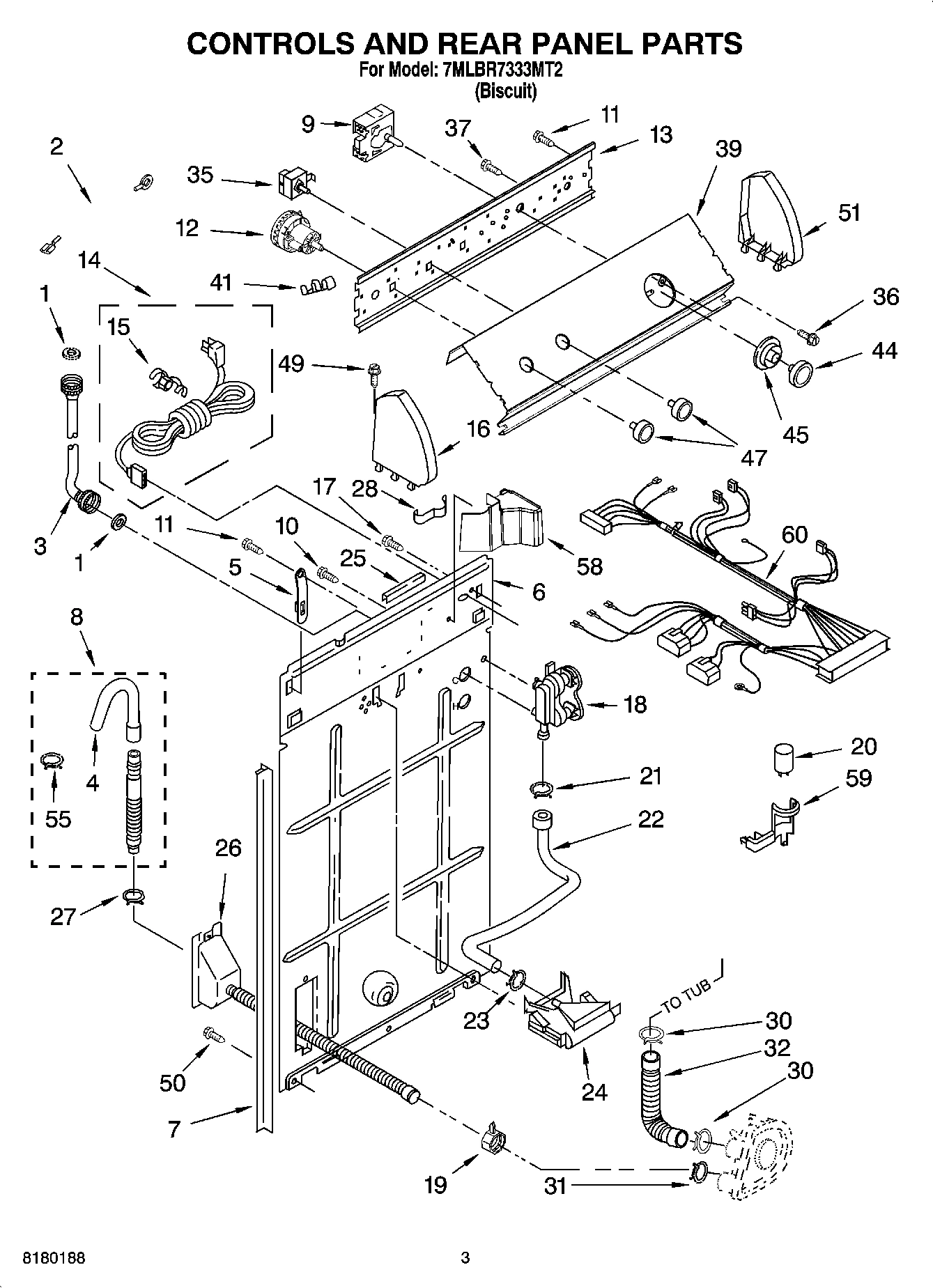 02 - CONTROLS AND REAR PANEL PARTS
