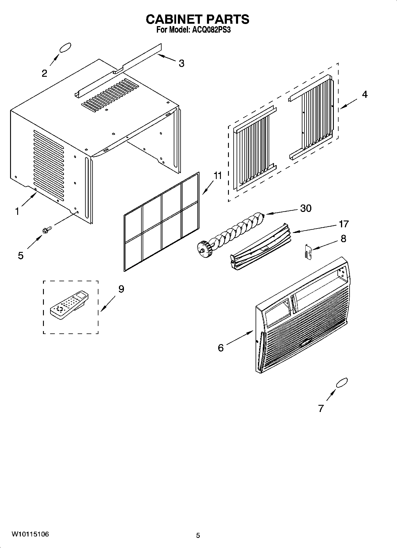 03 - CABINET PARTS