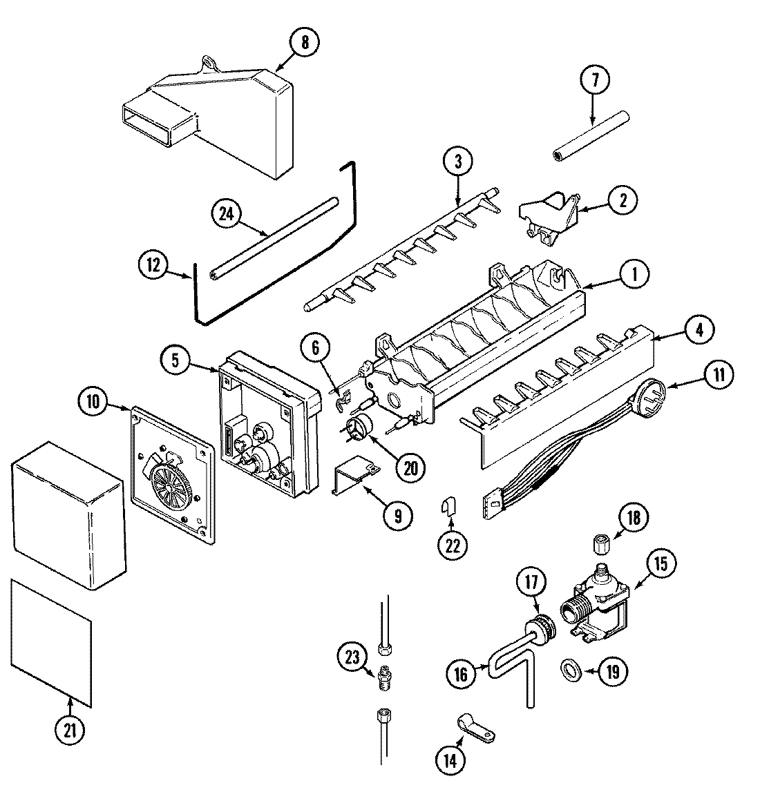01 - ICE MAKER KIT
