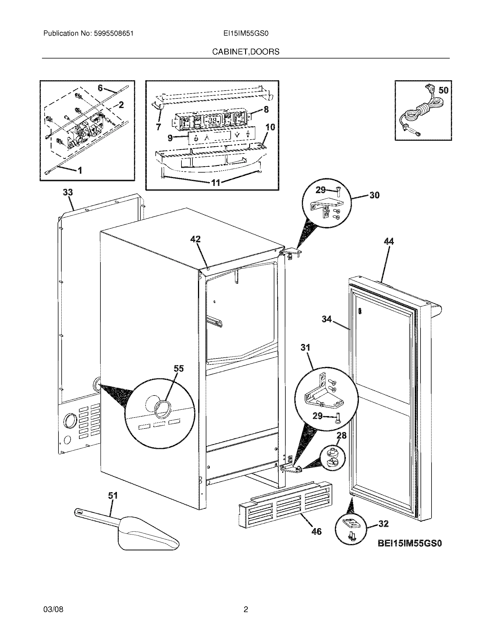 03 - CABINET,DOORS