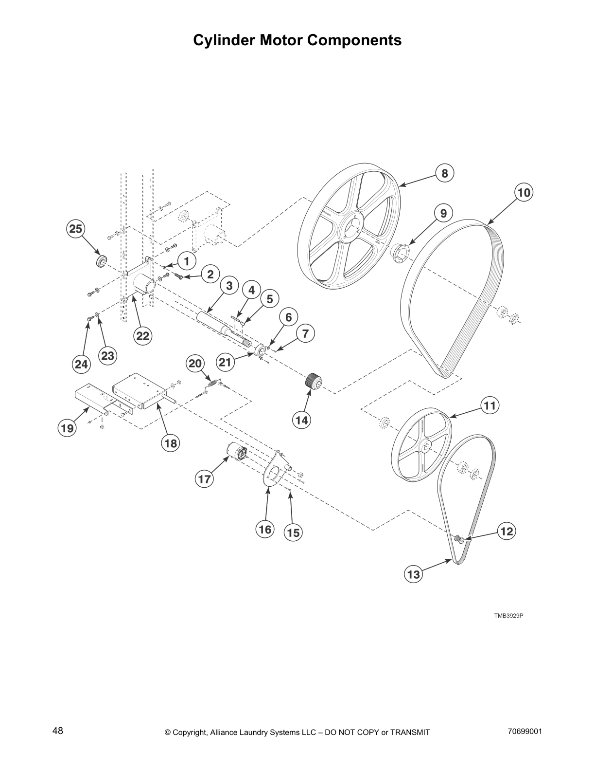 Cylinder Motor Components