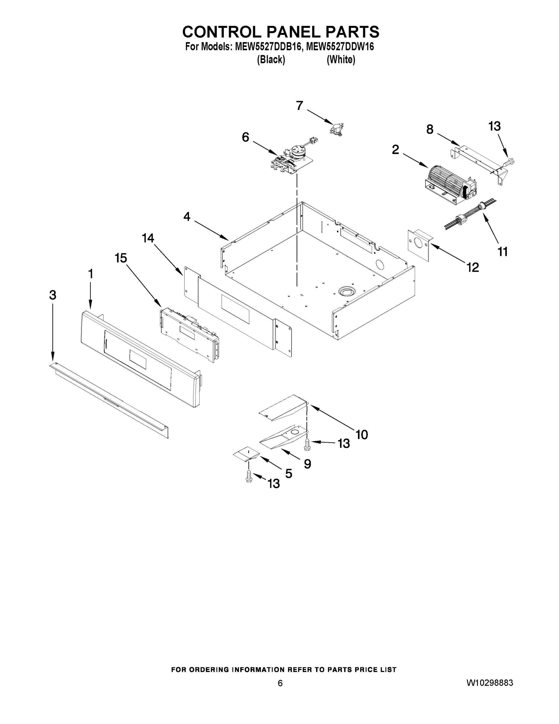 04 - CONTROL PANEL PARTS
