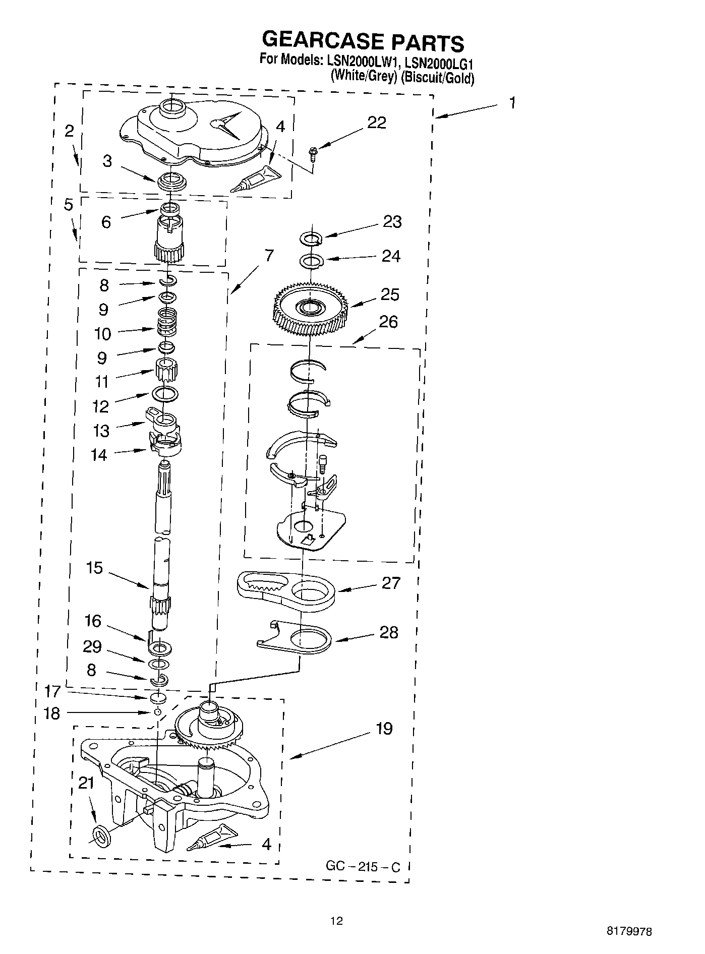 08 - GEARCASE PARTS