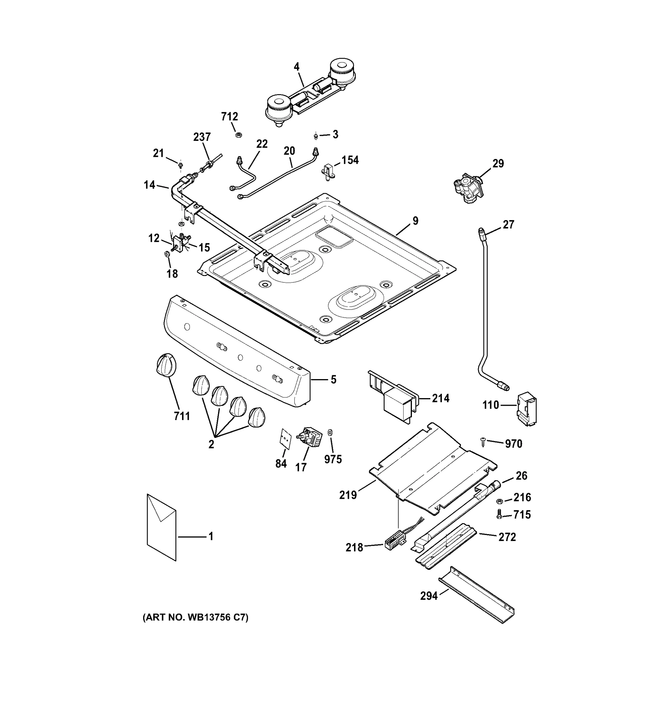GAS & BURNER PARTS