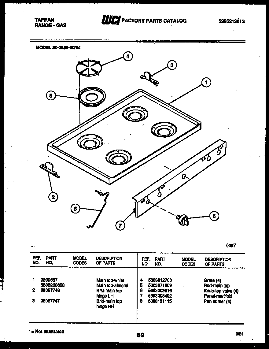 03 - COOKTOP PARTS