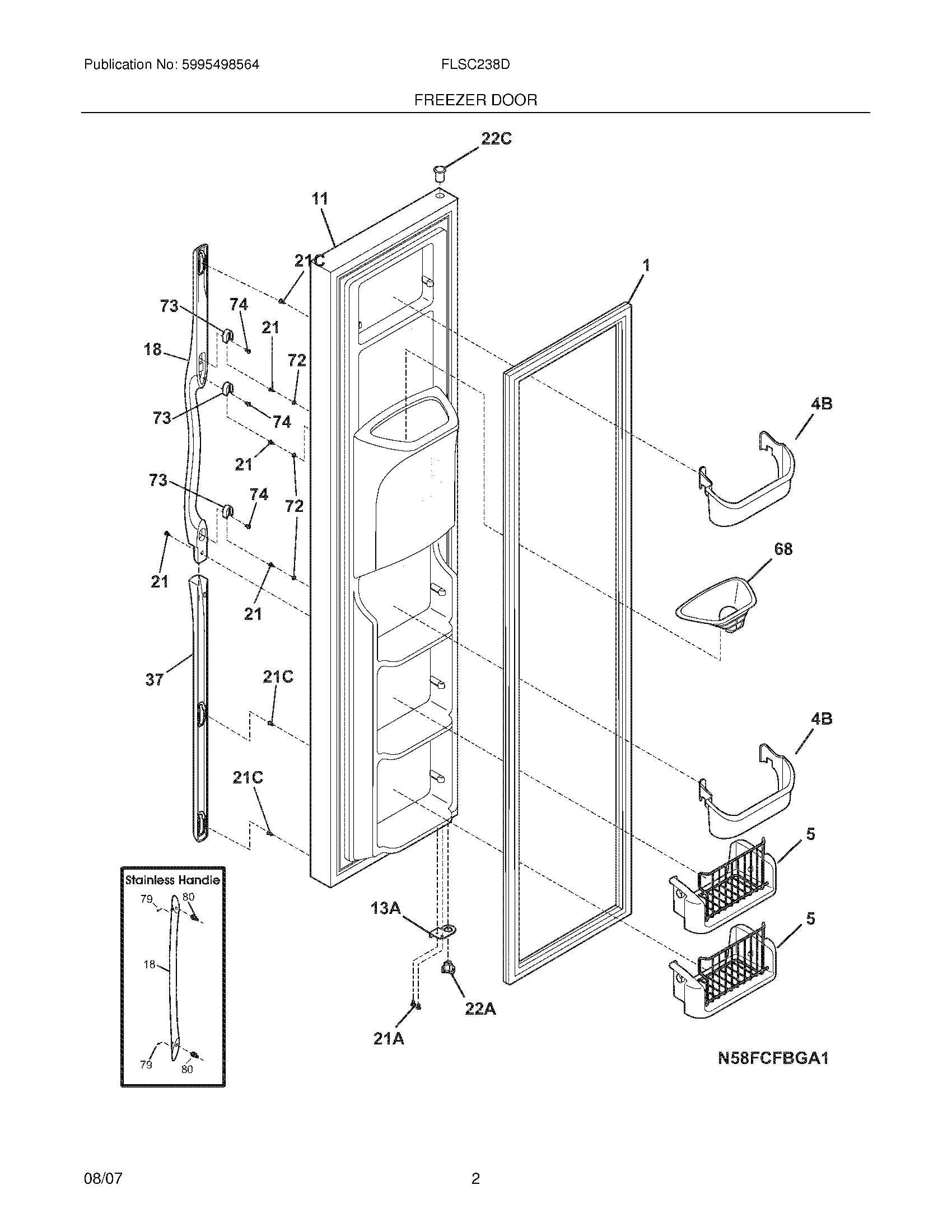 03 - FREEZER DOOR