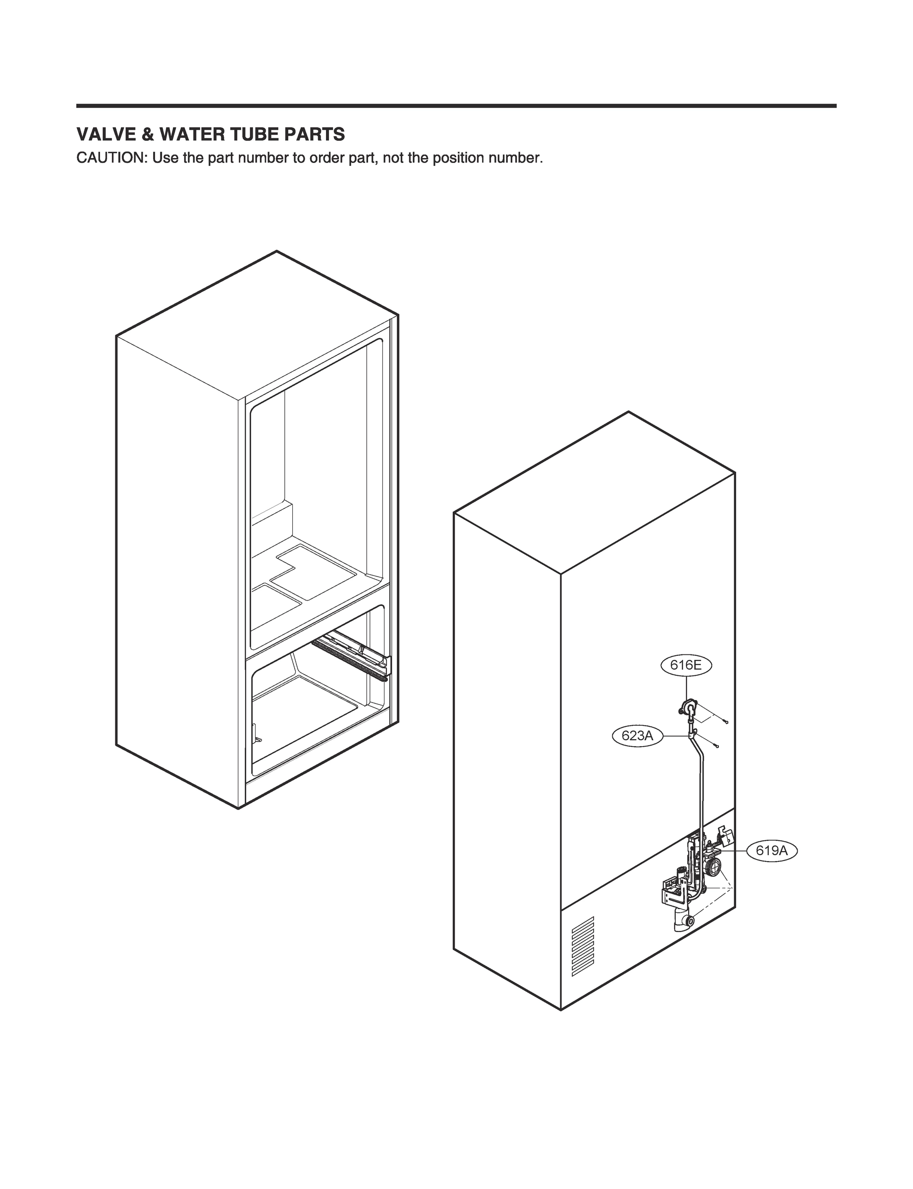 VALVE & WATER TUBE PARTS