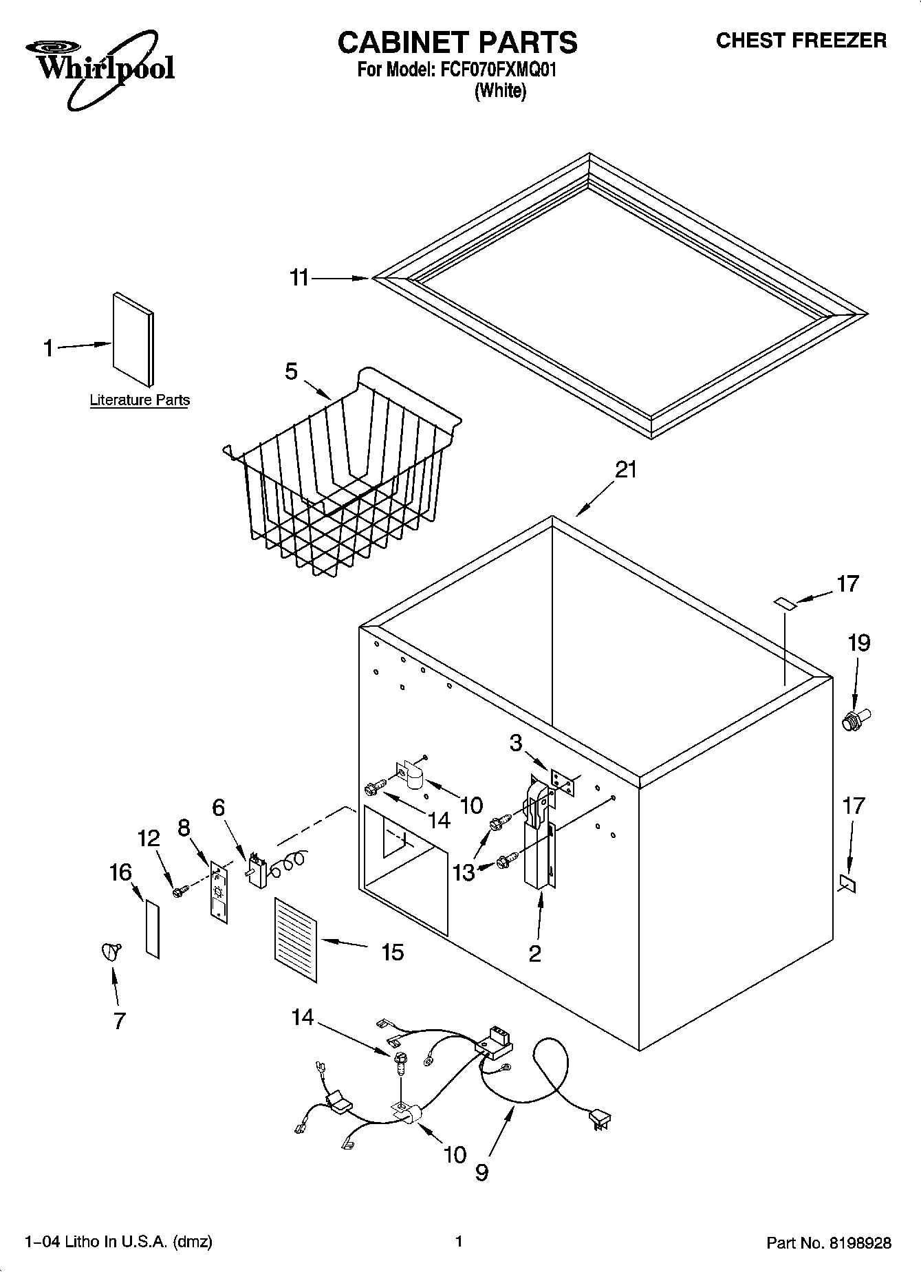 01 - CABINET PARTS