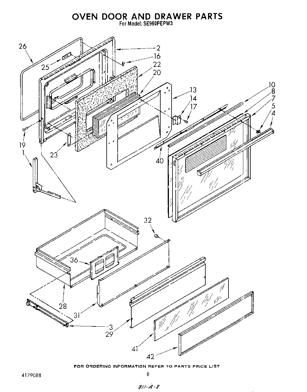 06 - OVEN DOOR AND DRAWER