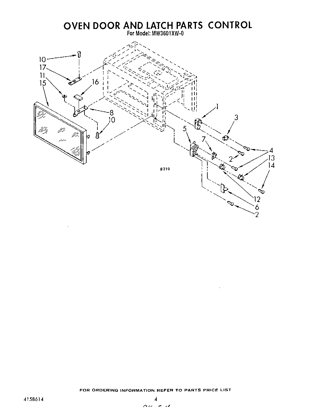 04 - OVEN DOOR AND LATCH