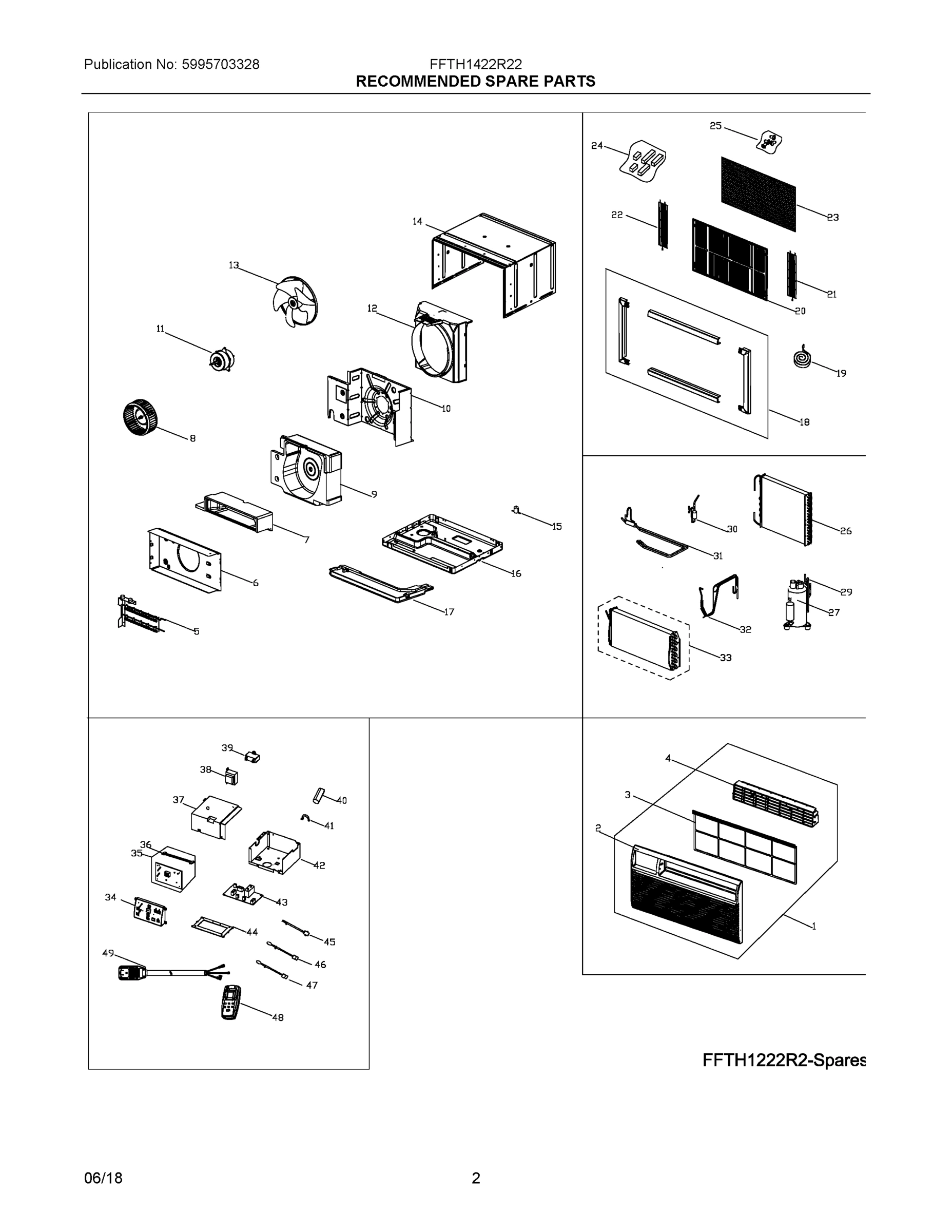02 - RECOMMENDED SPARE PARTS