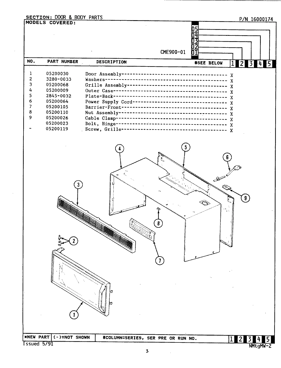 06 - DOOR & BODY PARTS (CME900-01)